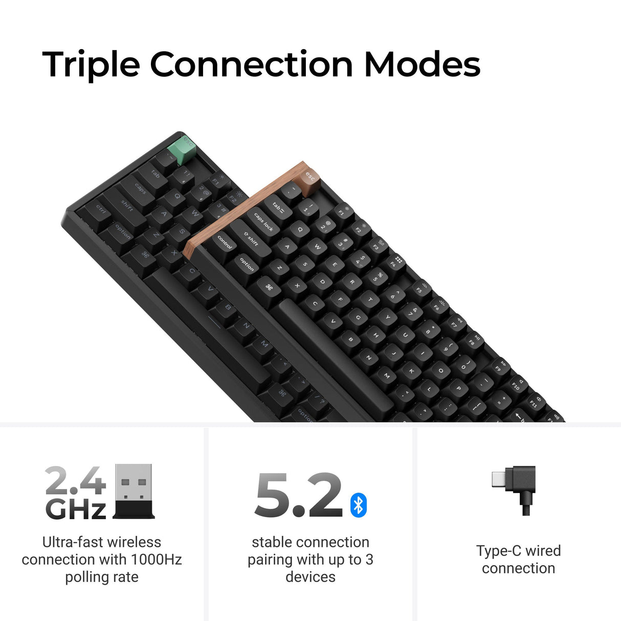 Keychron K8 HE Wireless Magnetic Switch Custom Keyboard