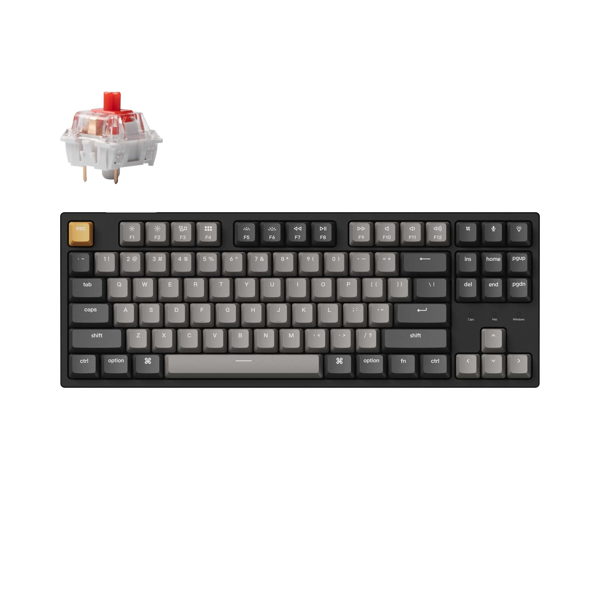 キーボード Keychron C1 Keychron C1 Pro QMK/VIA Wired Mechanical Keyboard – Keychron Singapore