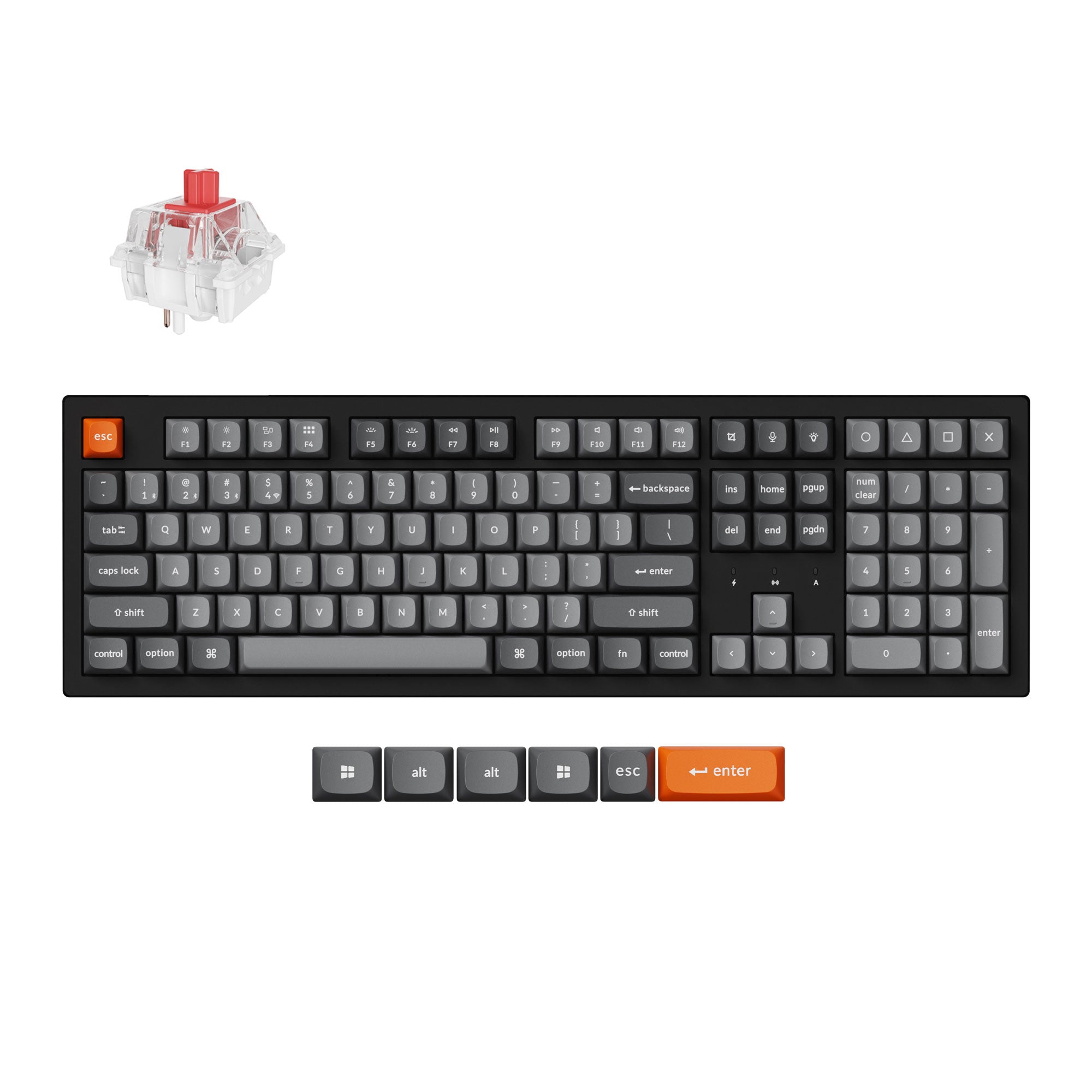 Keychron K10 Max QMK Wireless Mechanical Keyboard – Keychron Singapore