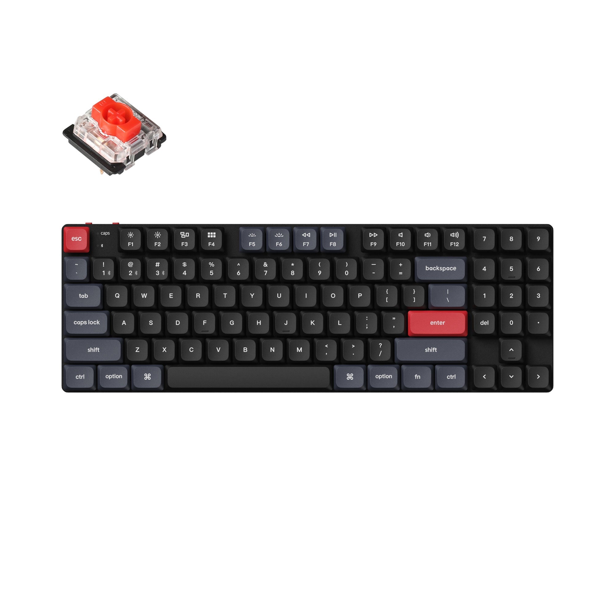 Keychron K13 Pro メカニカルキーボード 本体 Keychron K13 Pro QMK/VIA Wireless Custom Mechanical Keyboard