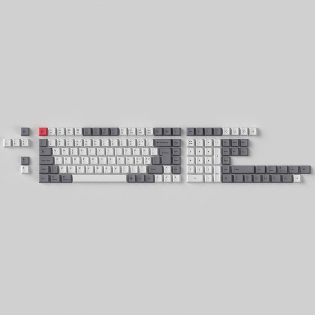 Set Keycap A Tema Barista Per Tastiera Meccanica – PBT Dye Sub, Profilo Cherry - Foto 4