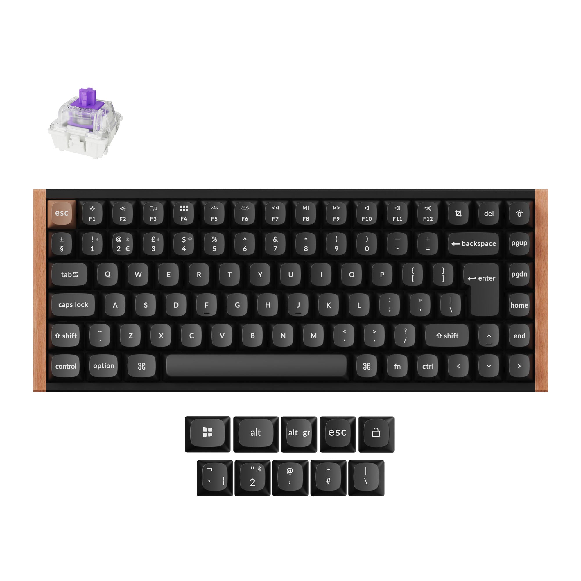 Keychron K2 HE Wireless Magnetic Switch Custom Keyboard – Keychron