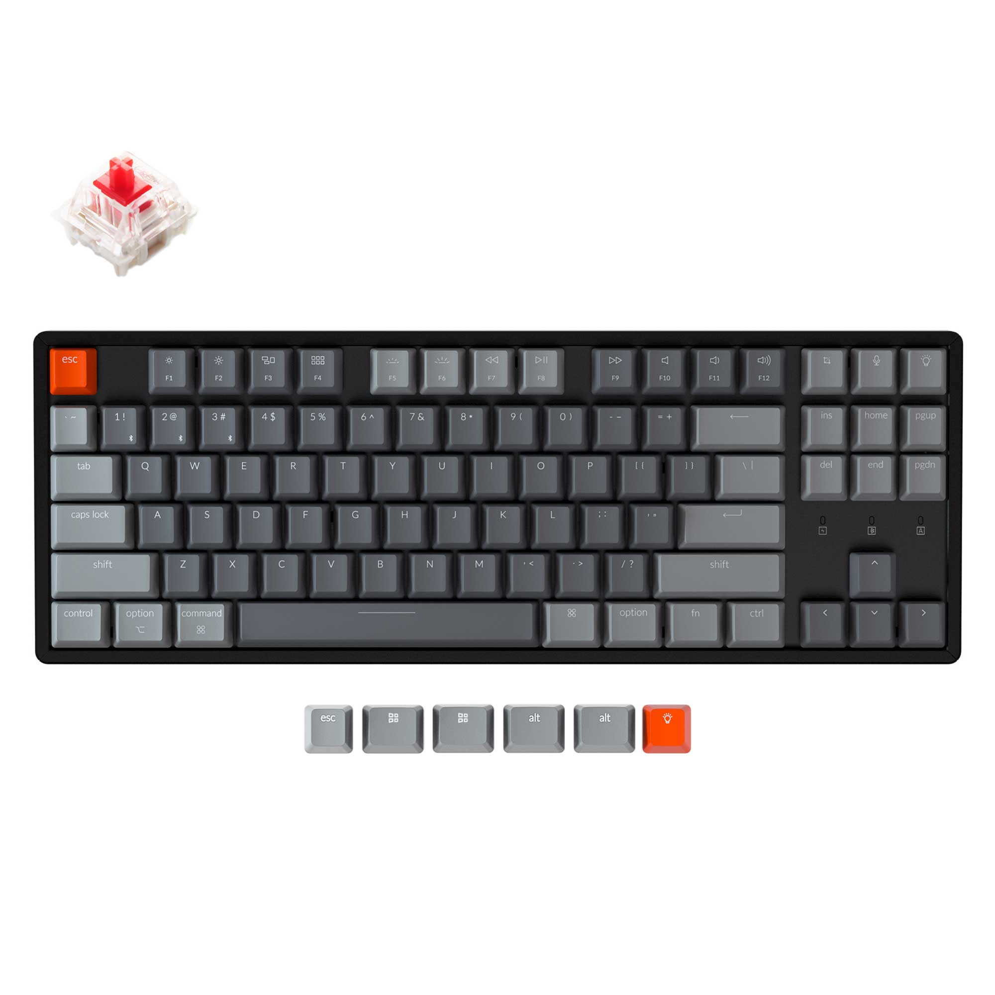 Keychron K8 Tenkeyless Wireless Mechanical Keyboard – Keychron
