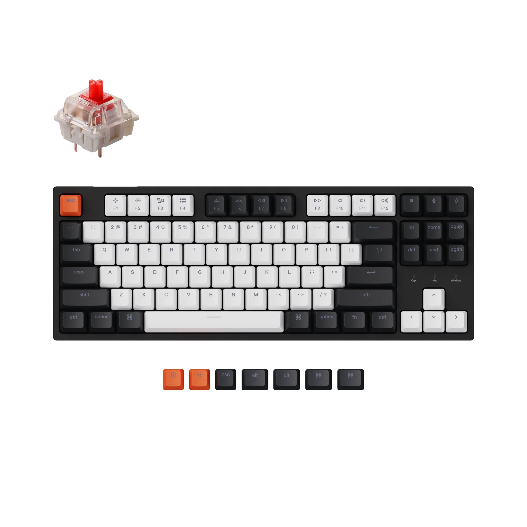 Keychron C2 Mechanical Keyboard - Thumbnail 4