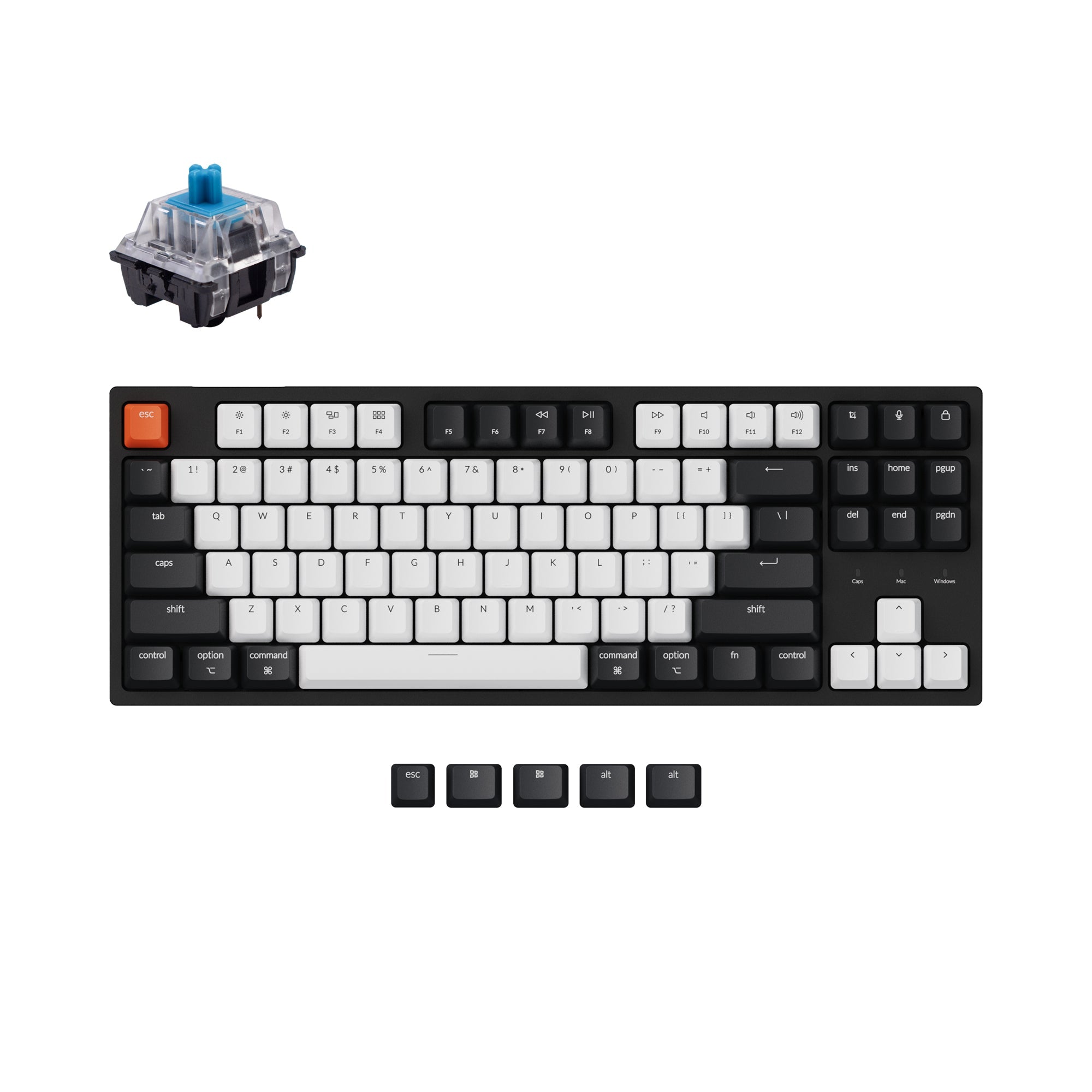 Keychron C2 Mechanical Keyboard - Thumbnail 5