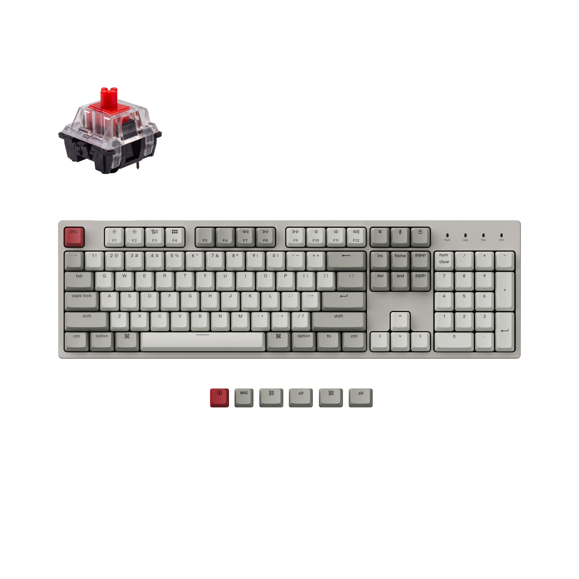 キーボード keychron c2 Keychron C2 Wired Mechanical Keyboard – Keychron Singapore