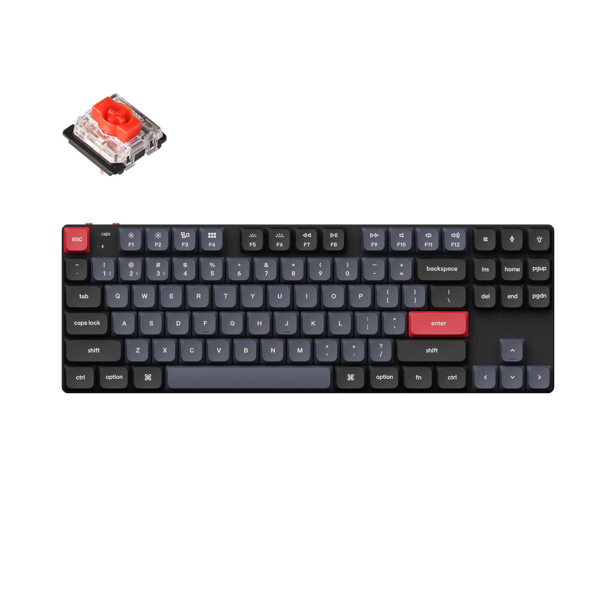 Keychron K1 Pro QMK/VIA Wireless Custom Mechanical Keyboard Keychron K1 Pro QMK/VIA Wireless Custom Mechanical Keyboard