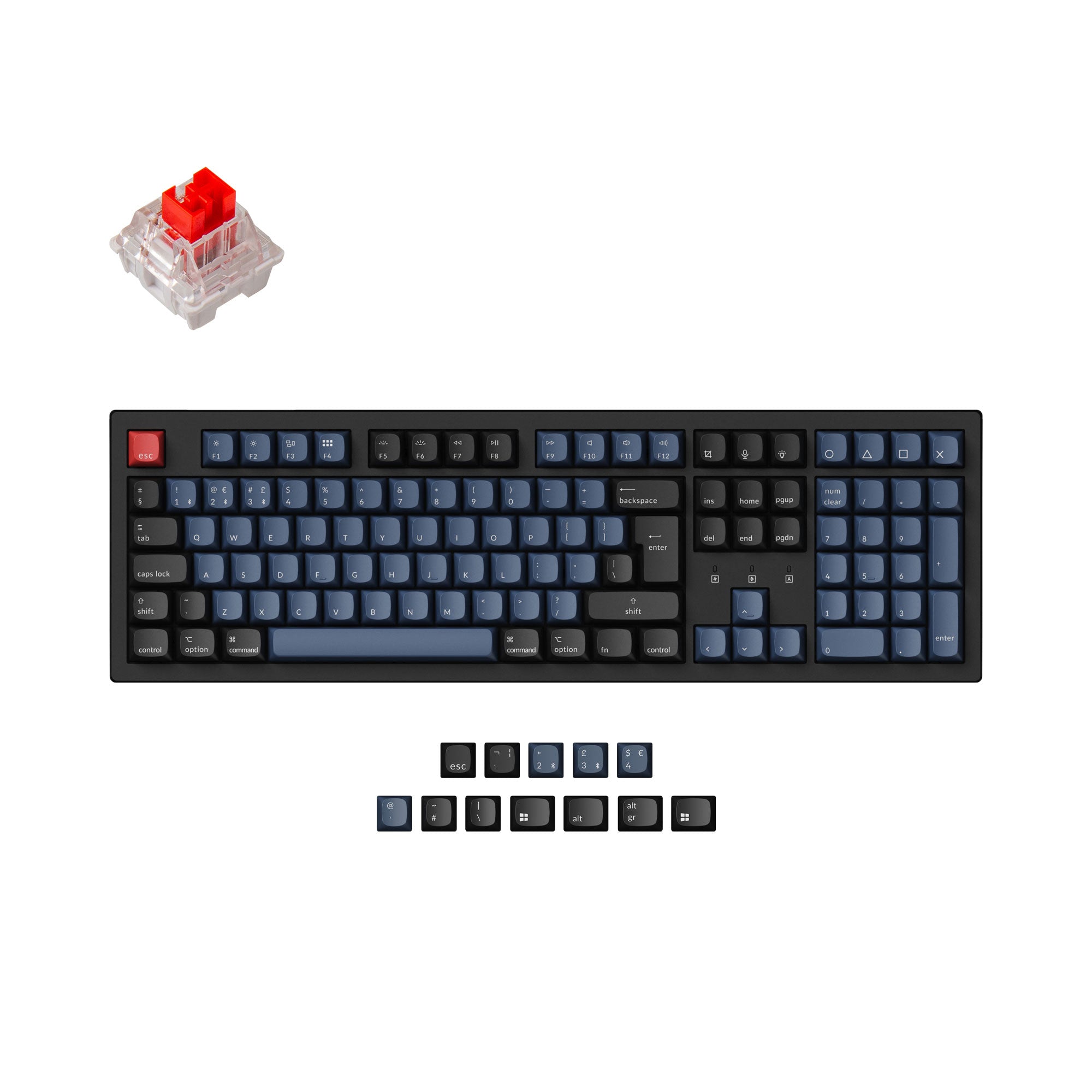 Keychron K10 Pro US配列 Keychron K10 Pro QMK/VIA Wireless Mechanical Keyboard ISO Layout