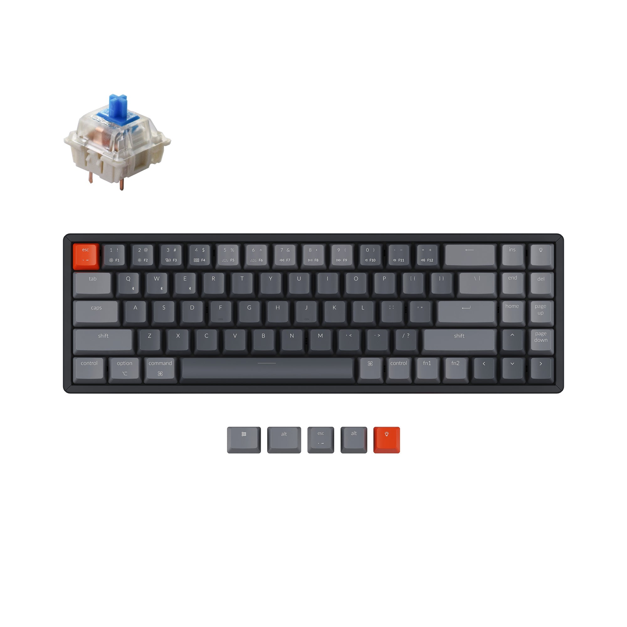 Keychron K14 Wireless Mechanical Keyboard – Keychron Singapore