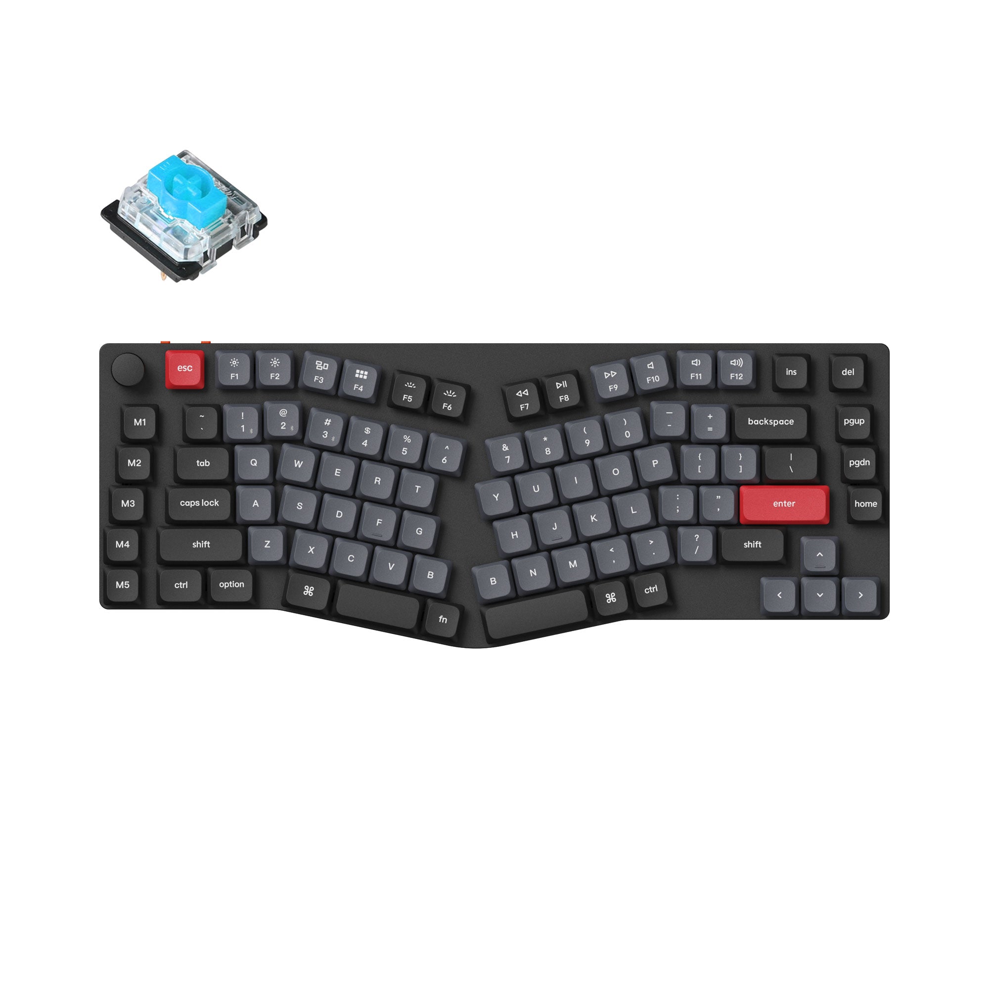 Keychron K15 Pro (Alice Layout) QMK/VIA Wireless Custom Mechanical