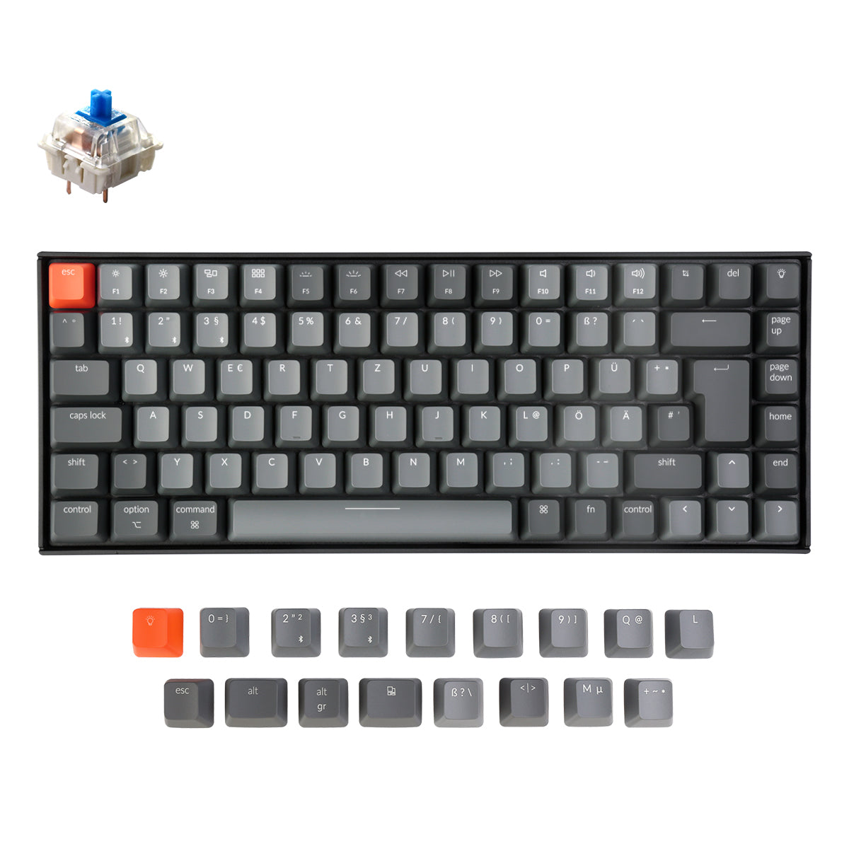 [美品]国内正規品　Keychron K2A2H Version2 Keychron K2 Wireless Mechanical Keyboard (Version 2) | LTT Labs