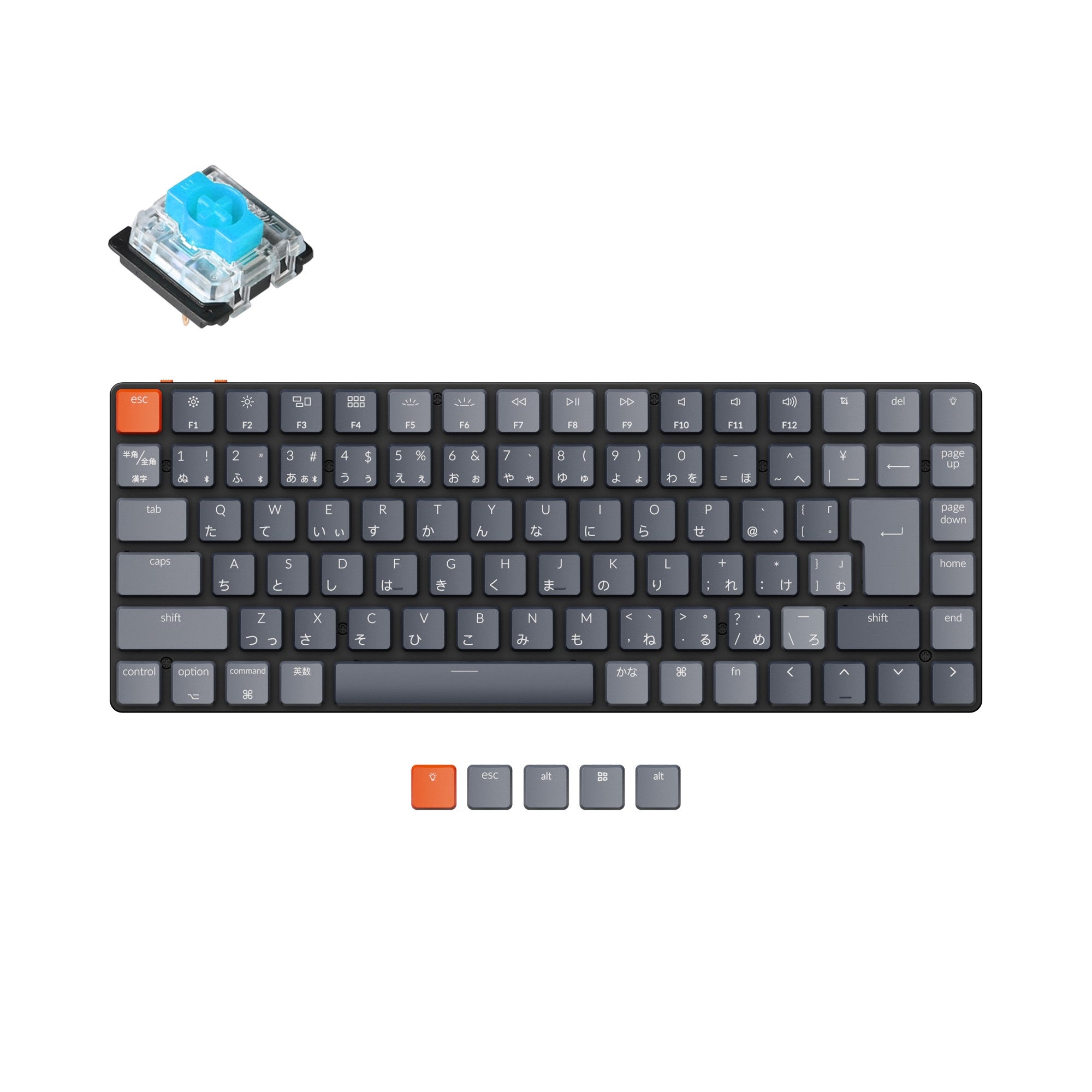 Keychron K3 Ultra-slim Wireless Mechanical Keyboard (Japan JIS