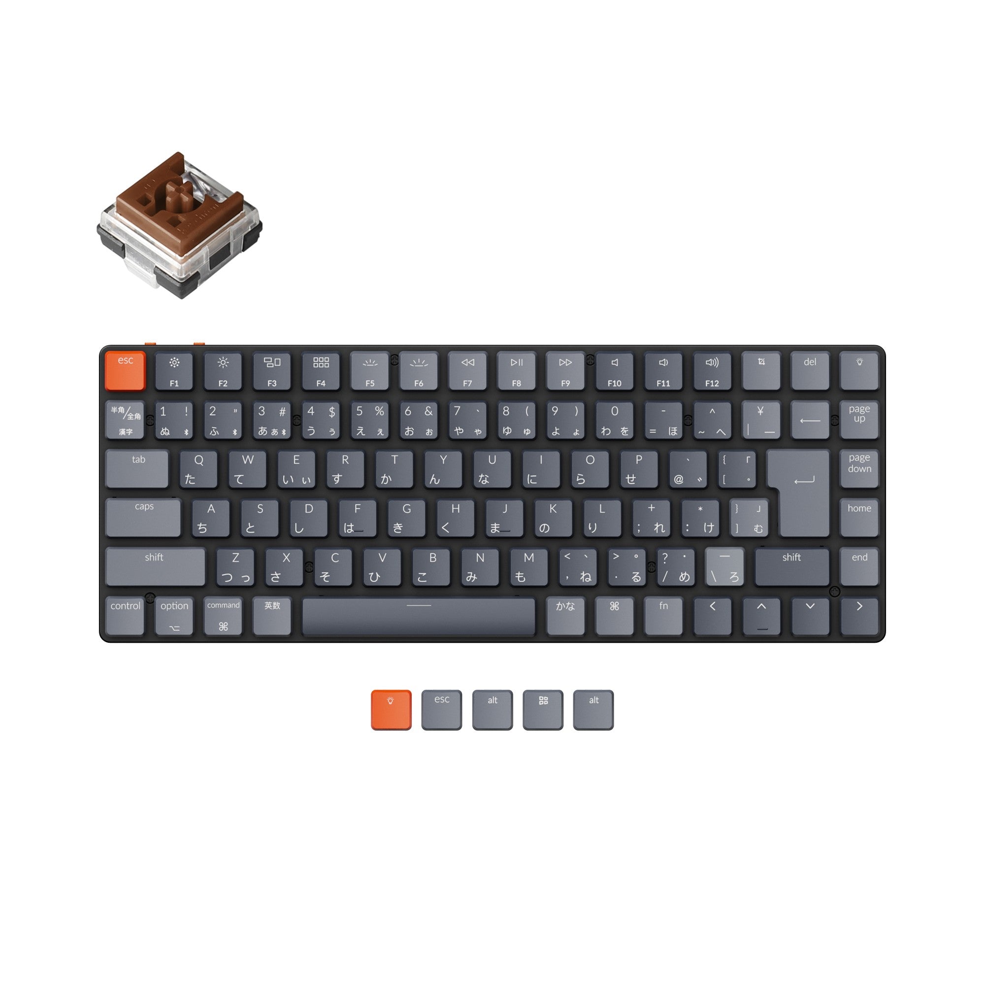 Keychron K3 Ultra-slim Wireless Mechanical Keyboard (Japan JIS
