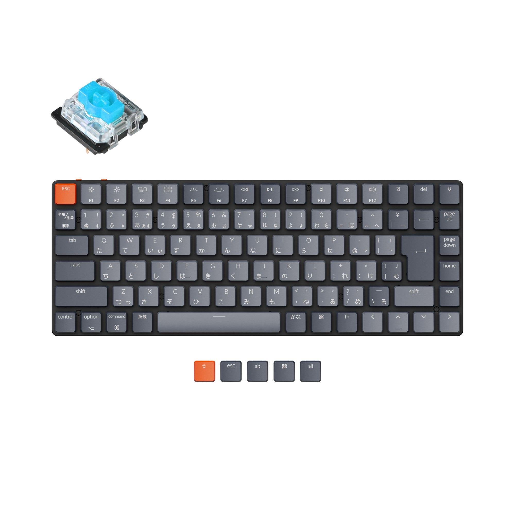 Keychron K3 Ultra-slim Wireless Mechanical Keyboard (Japan JIS