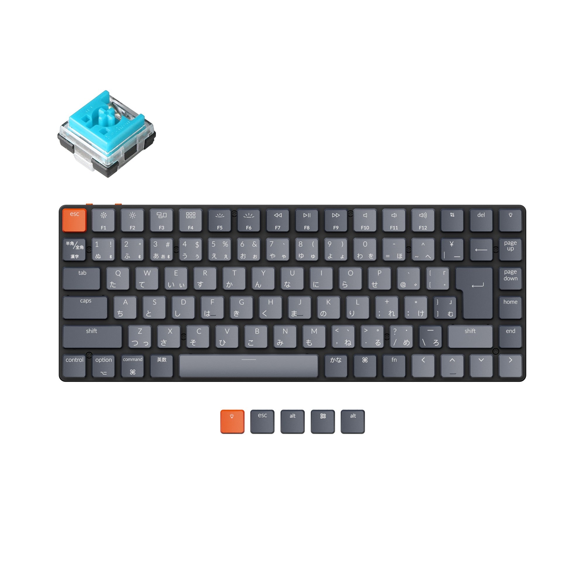 Keychron K3 Ultra-slim Wireless Mechanical Keyboard (Japan JIS