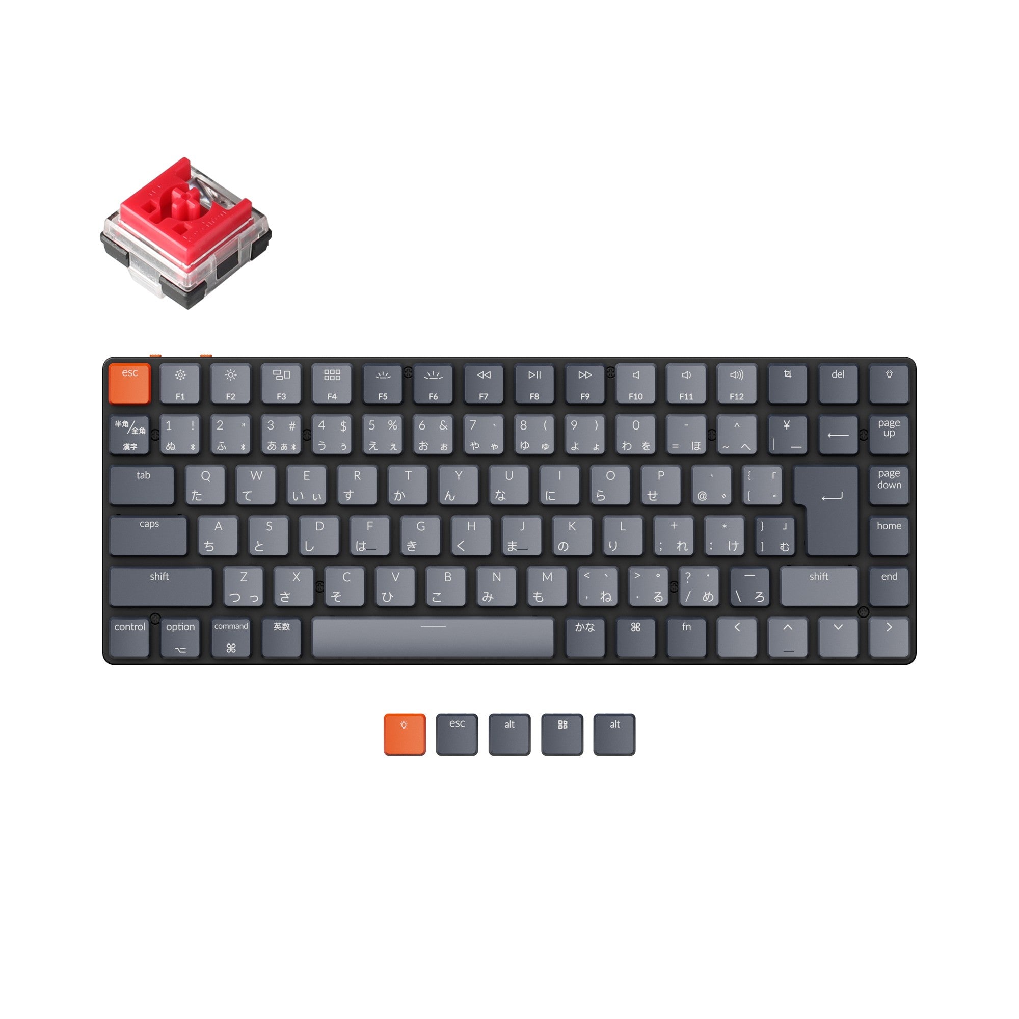 Keychron K3 Ultra-slim Wireless Mechanical Keyboard (Japan JIS