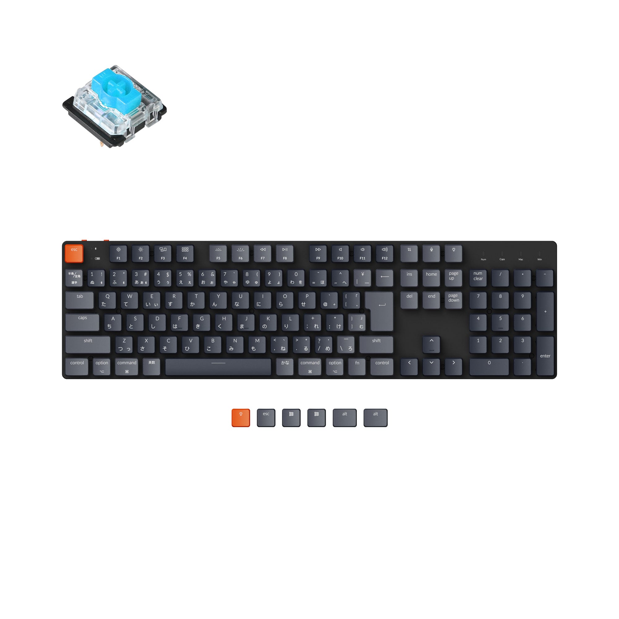 Keychron K5 SE Wireless Mechanical Keyboard (Japan JIS Layout