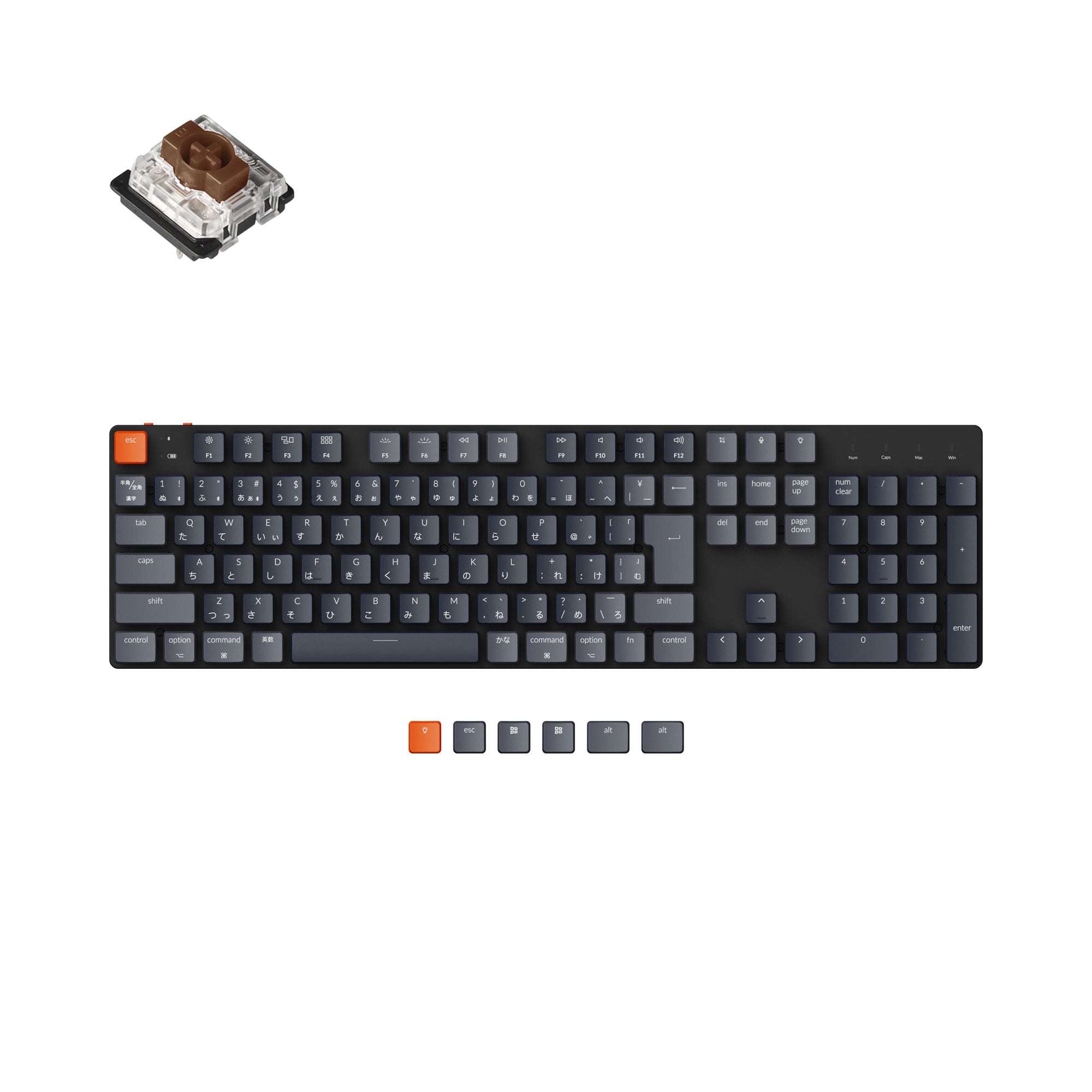 Keychron K5 SE Wireless Mechanical Keyboard (Japan JIS Layout