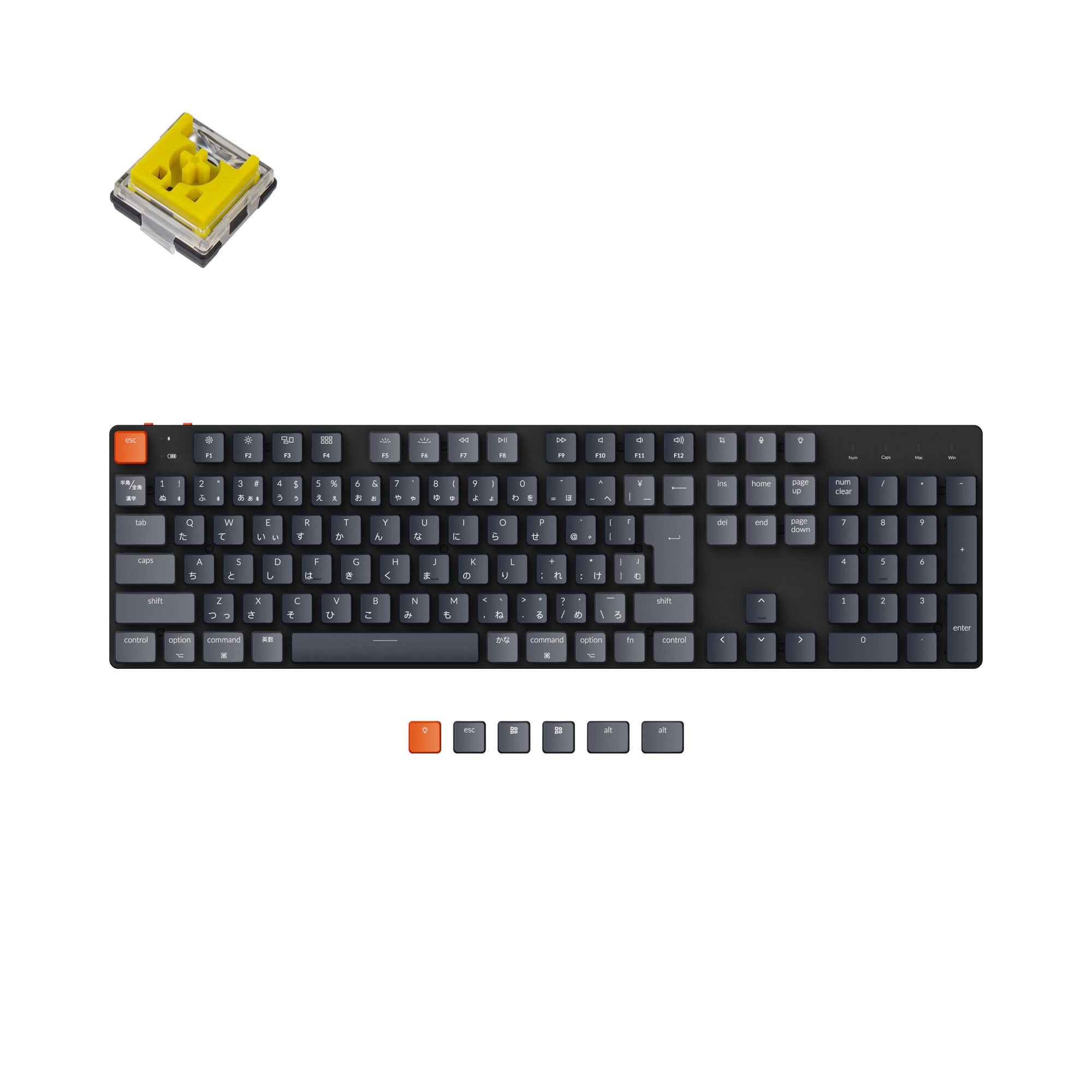 Keychron K5 SE Wireless Mechanical Keyboard (Japan JIS Layout