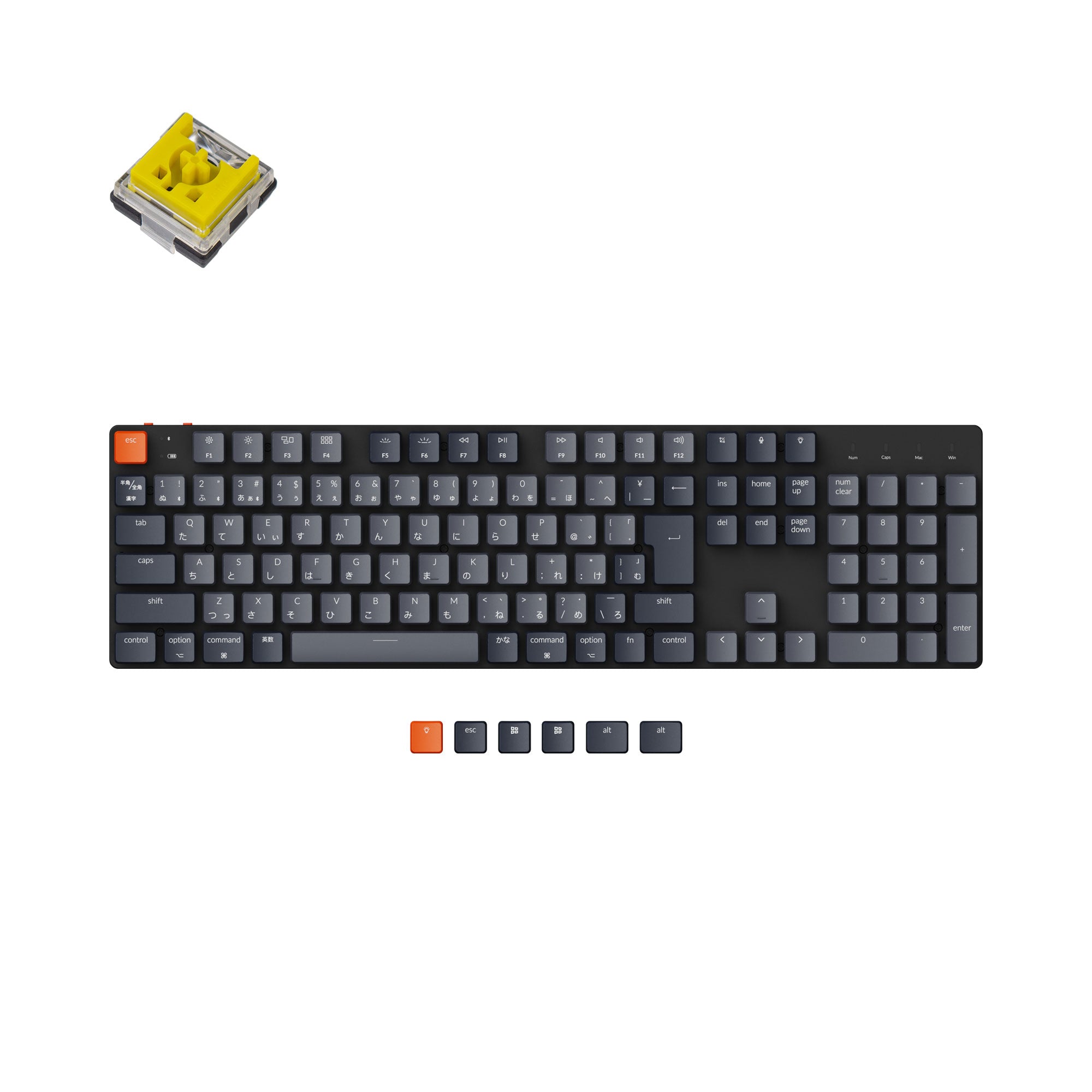 Keychron K5 SE Wireless Mechanical Keyboard (Japan JIS Layout