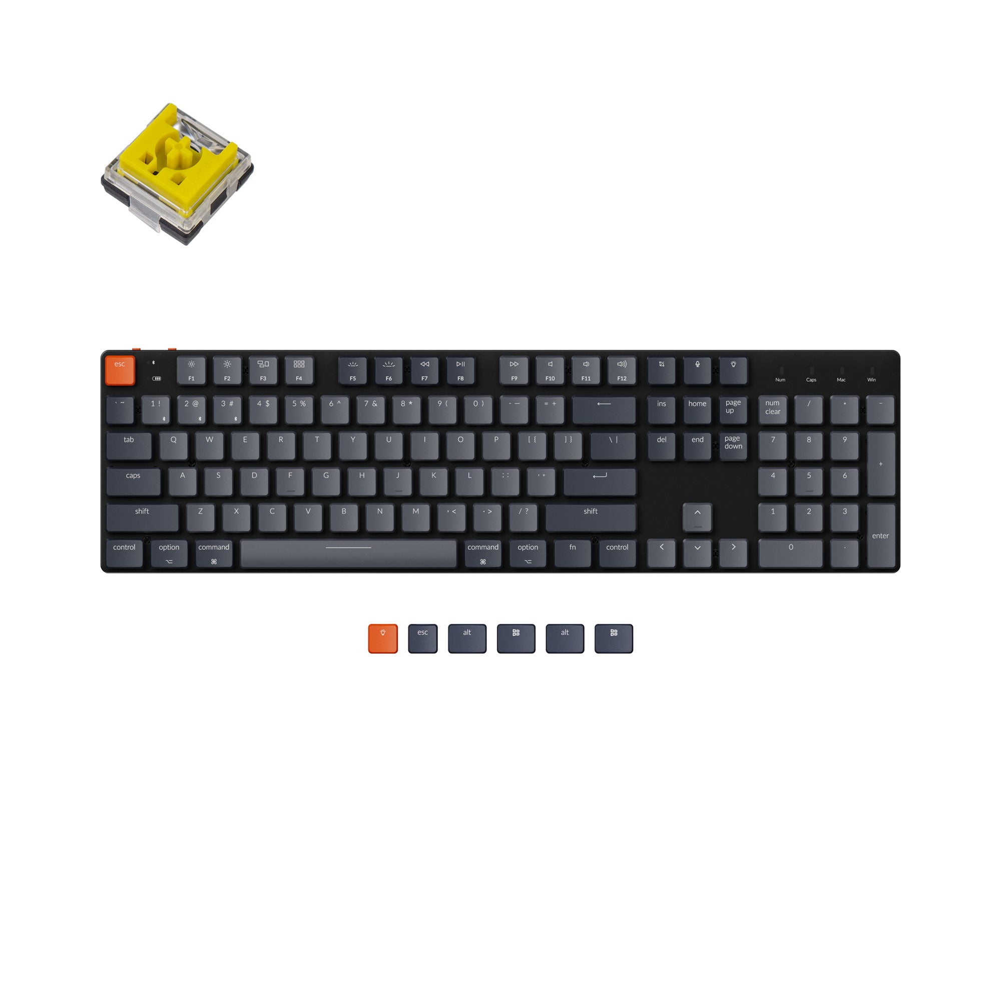 Keychron K5 SE メカニカルキーボード Keychron K5 SE Wireless Mechanical Keyboard – Keychron Singapore