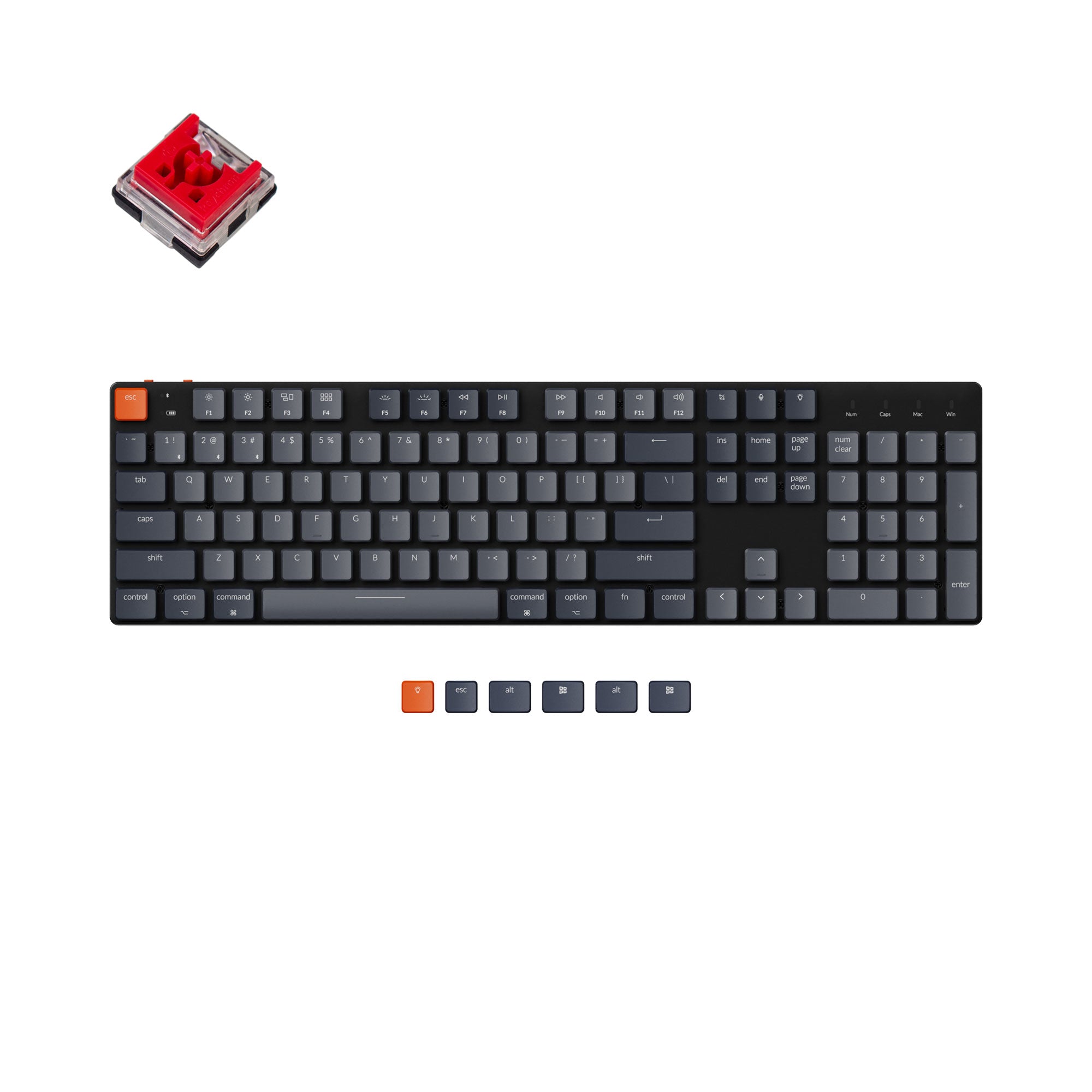 Keychron K5 SE メカニカルキーボード Keychron K5 SE Wireless Mechanical Keyboard – Keychron Singapore