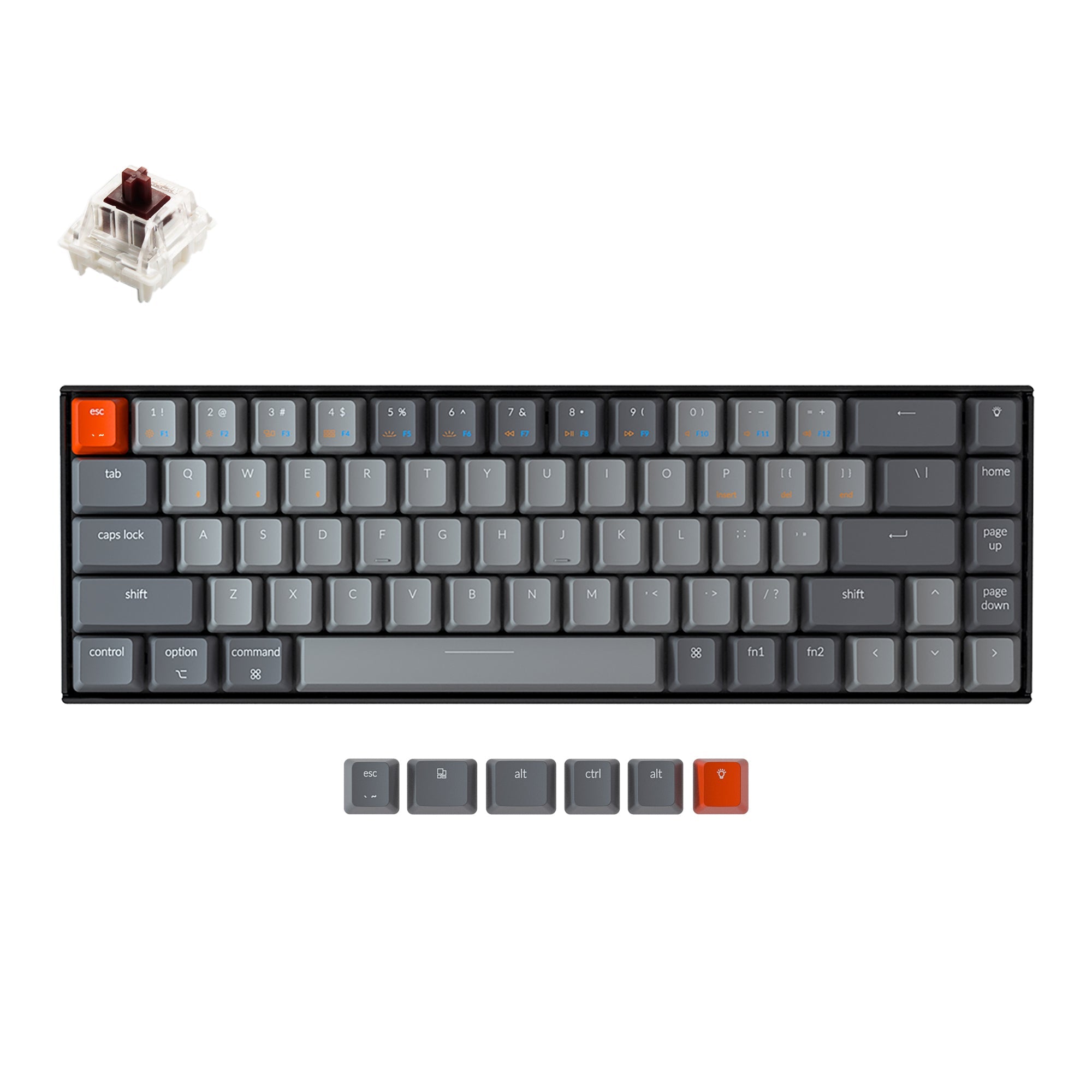 keychron K6 箱あり　赤軸　使用頻度少 Keychron K6 Wireless Mechanical Keyboard – Keychron Singapore