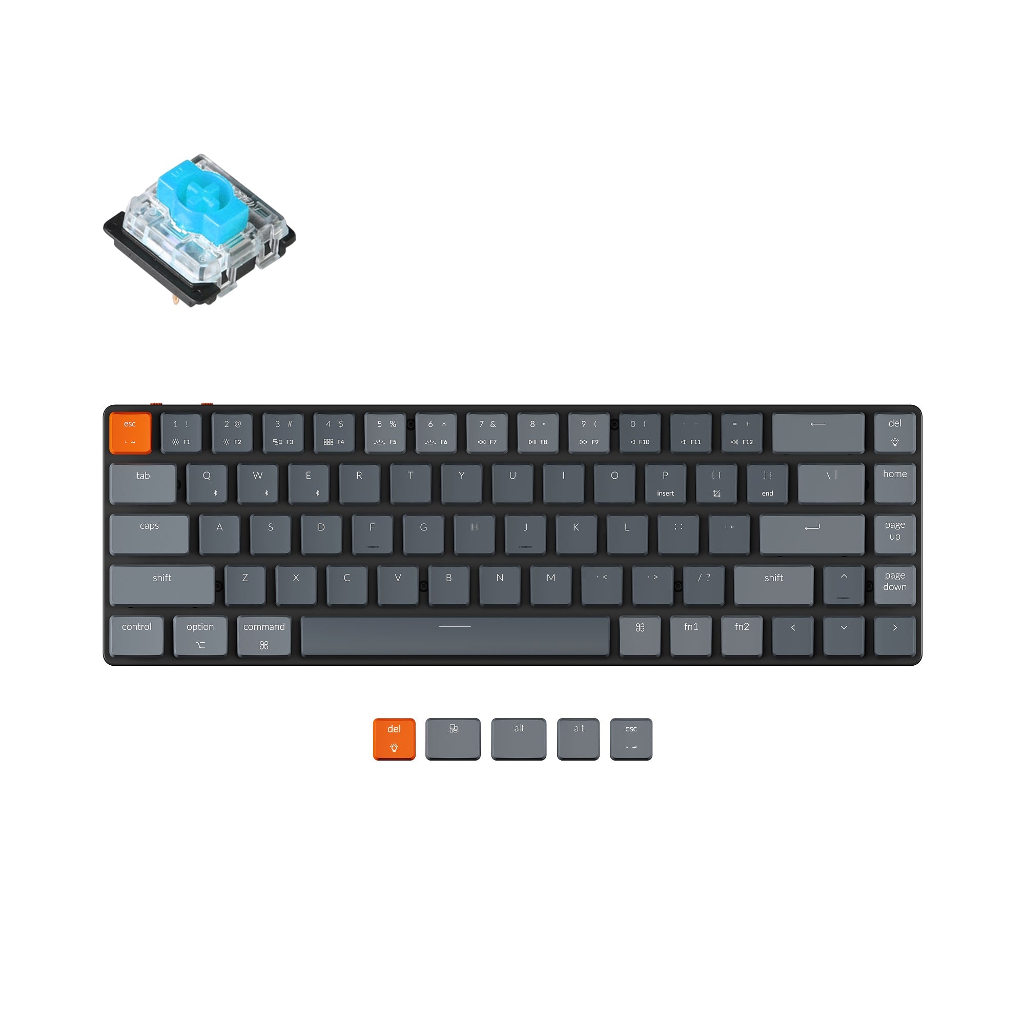 Keychron K7 Ultra-slim Wireless Mechanical Keyboard – Keychron