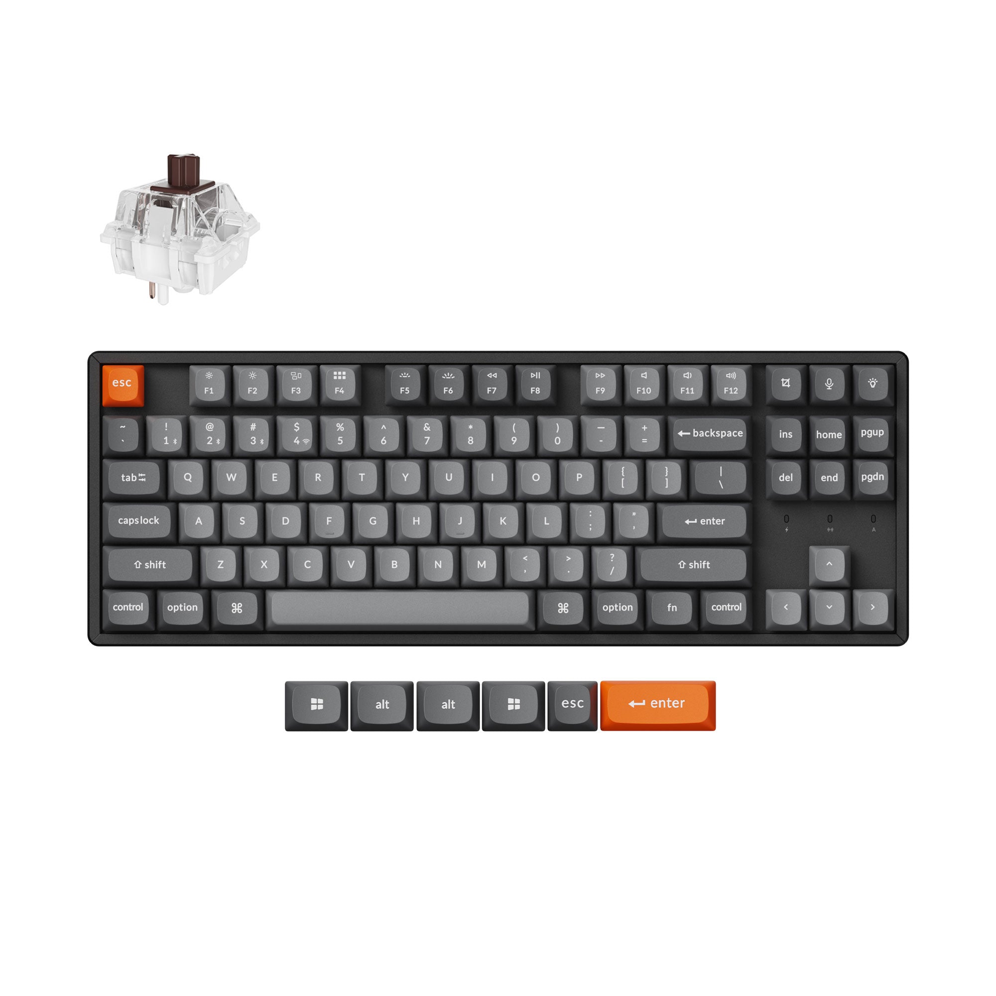 Keychron K8 Max QMK Wireless Mechanical Keyboard – Keychron Singapore