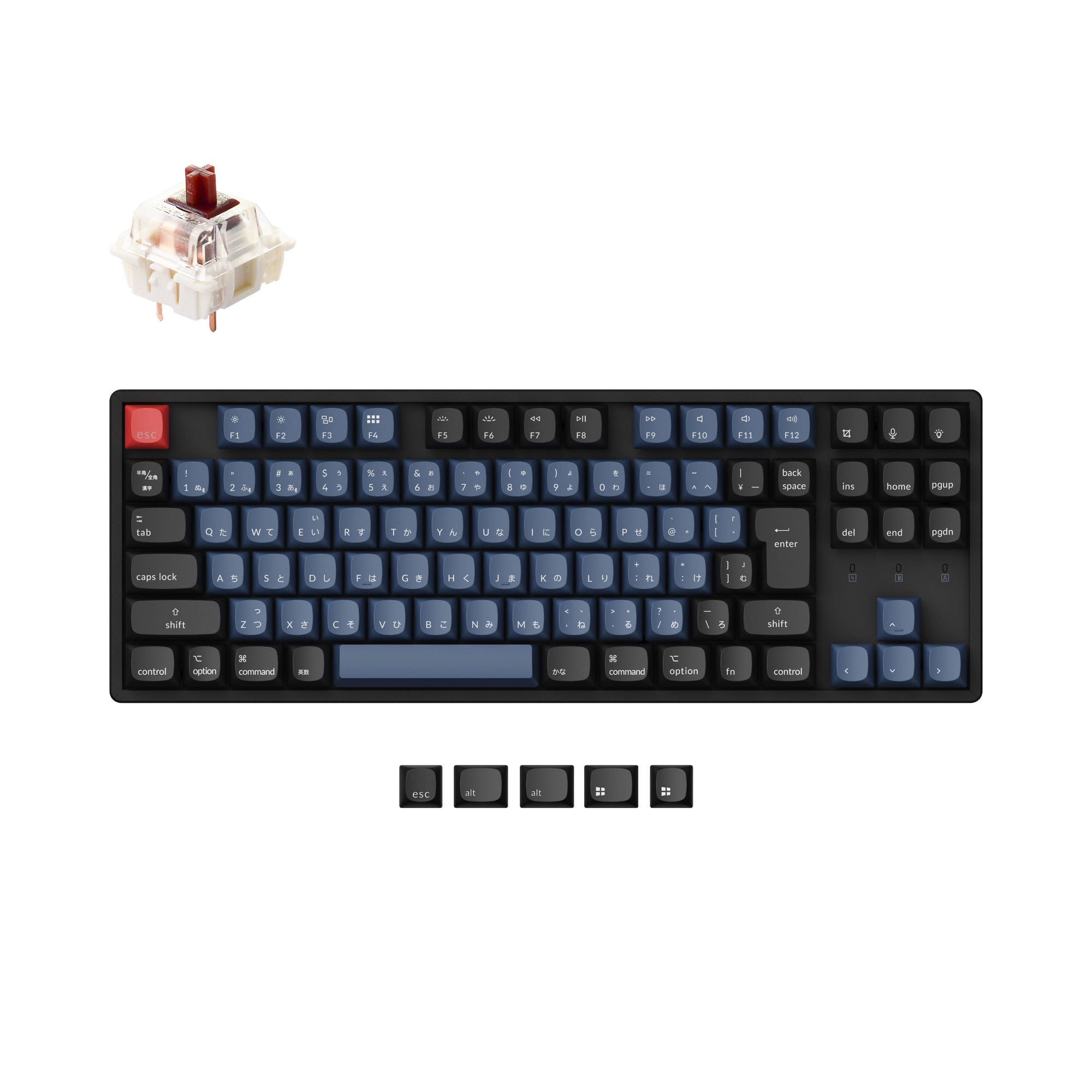Keychron K8 Pro QMK/VIA Wireless Mechanical Keyboard (Japan JIS