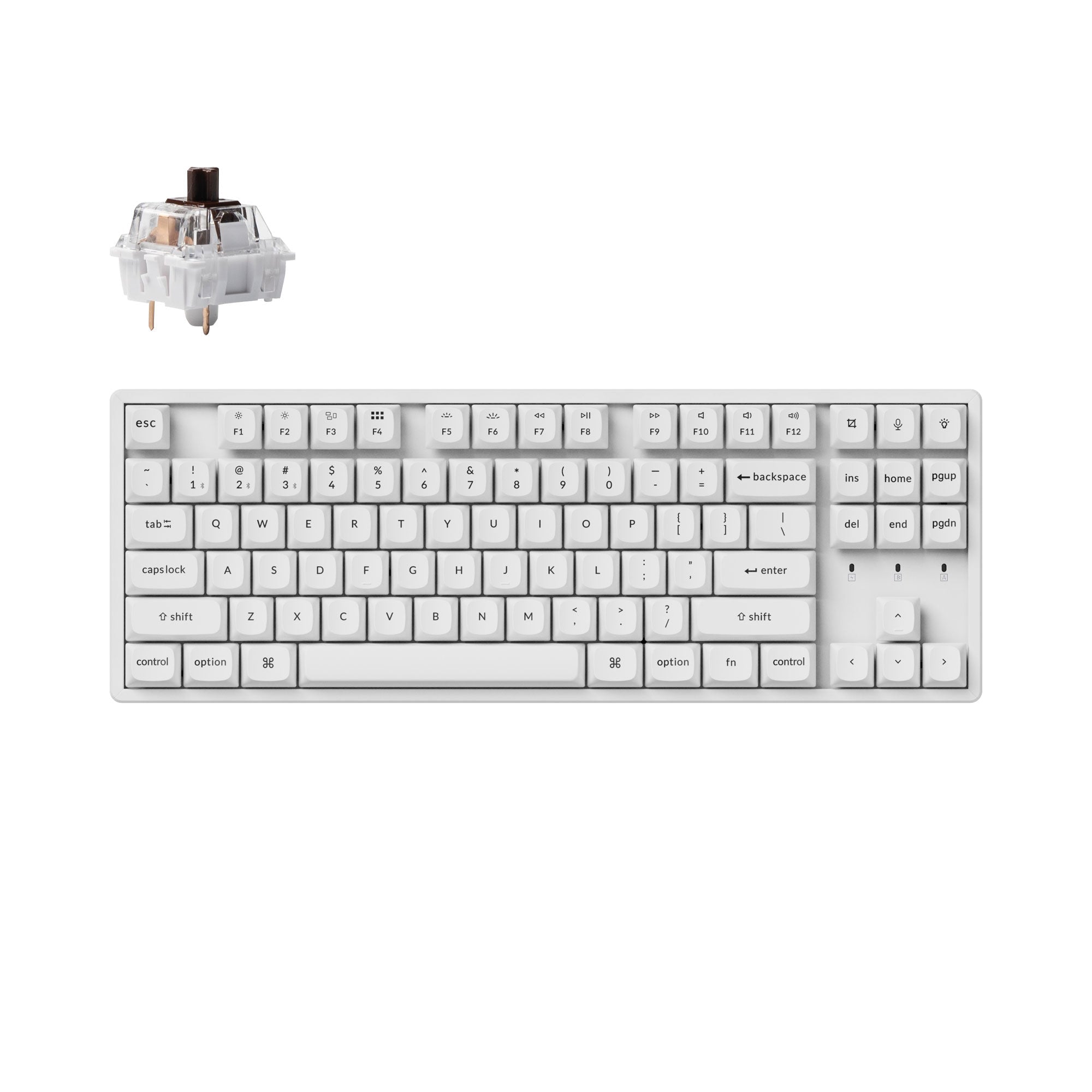 Keychron K8 Pro ホワイト キーボード Keychron K8 Pro QMK/VIA Wireless Mechanical Keyboard – Keychron