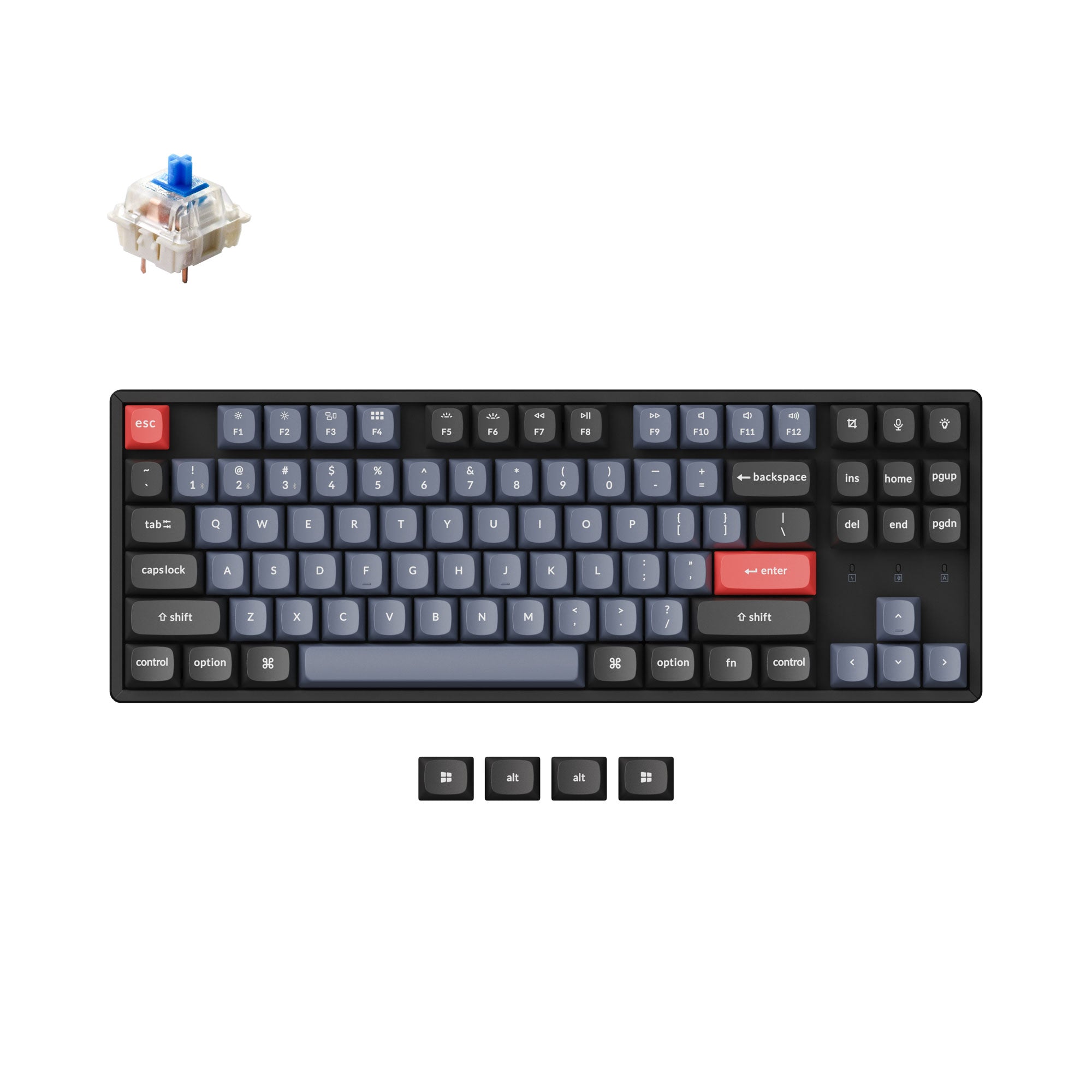 Keychron K8 Pro QMK/VIA Wireless Mechanical Keyboard – Keychron