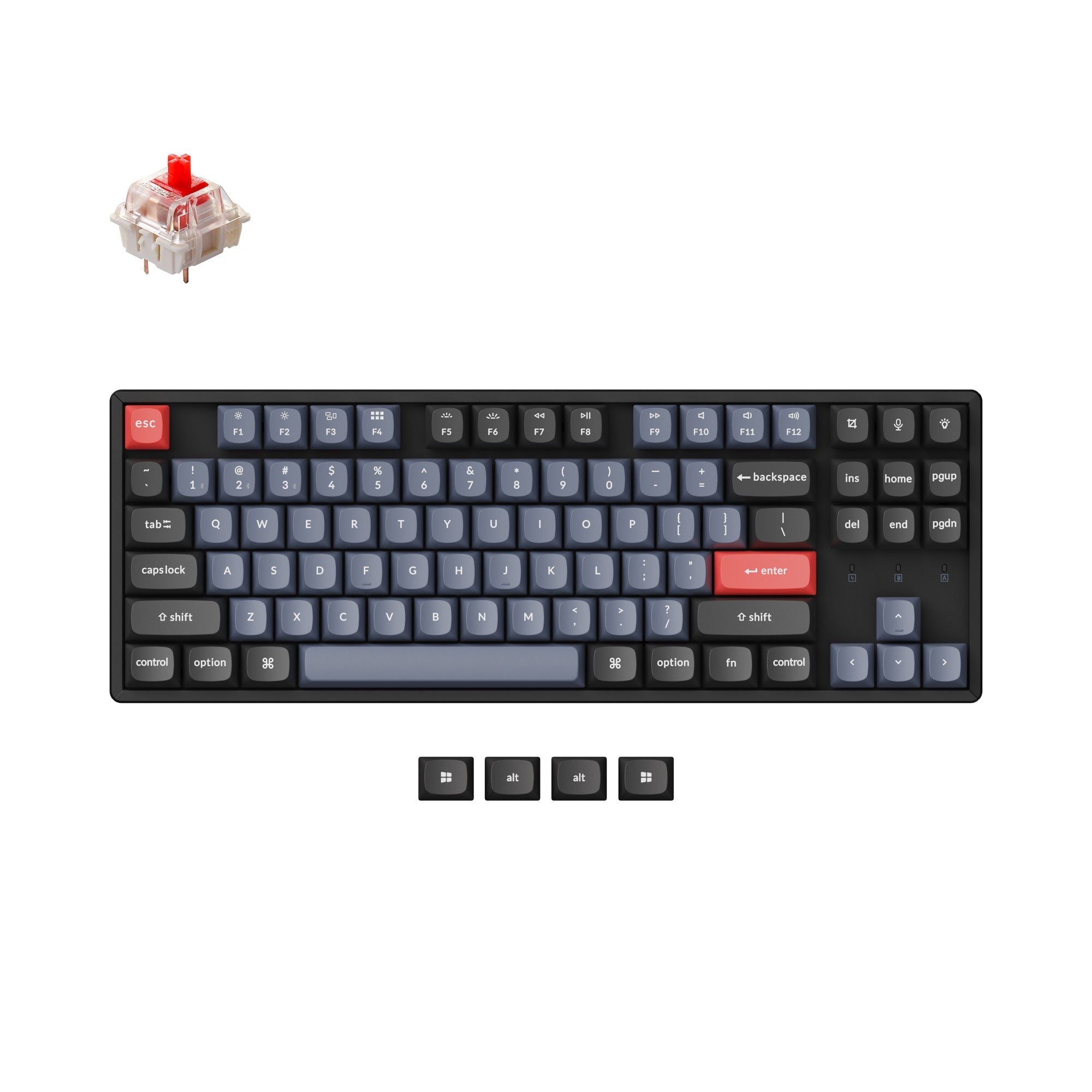 Keychron K8 Pro QMK/VIA Wireless Mechanical Keyboard – Keychron