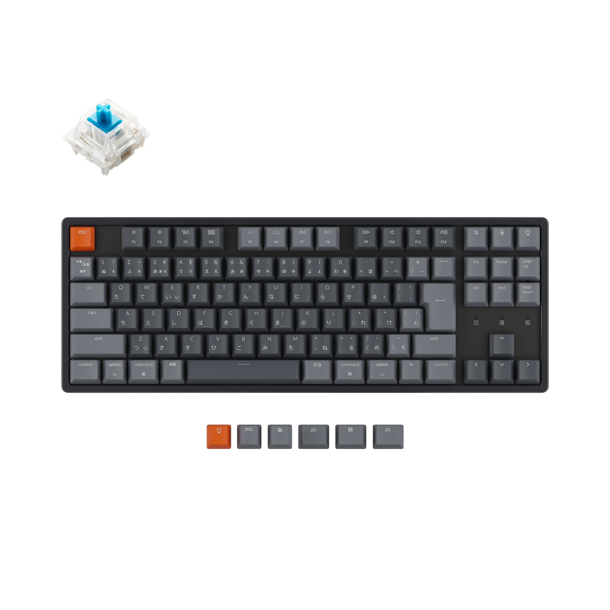 Keychron K8 Tenkeyless Wireless Mechanical Keyboard – Keychron