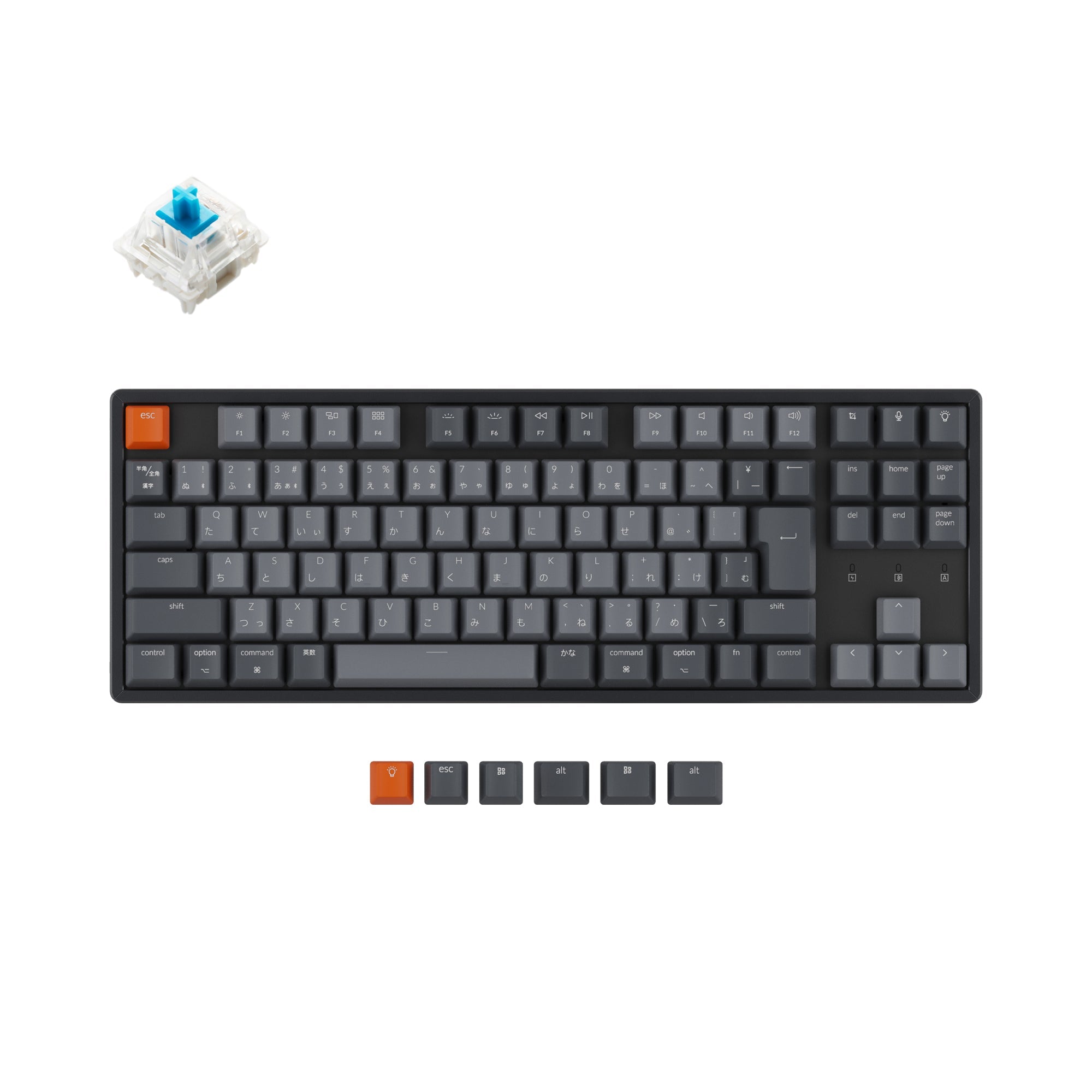Keychron K8 Tenkeyless Wireless Mechanical Keyboard – Keychron