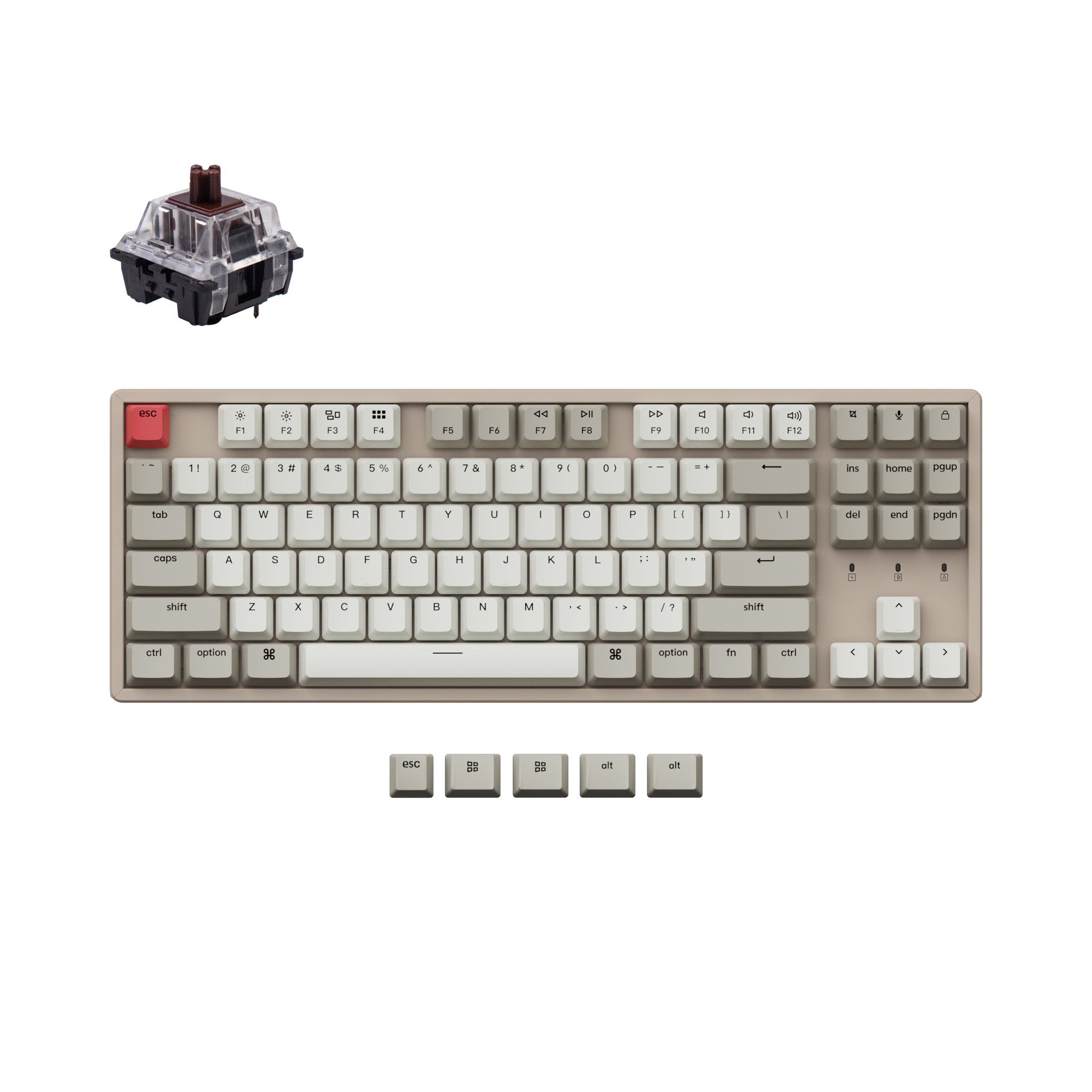 Keychron K8 Tenkeyless Wireless Mechanical Keyboard – Keychron