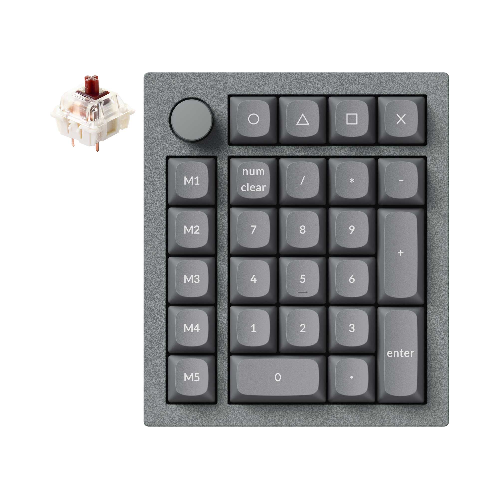 Keychron Q1 QMK V2 Knob ／ QO Number Pad Keychron-Q0-QMK-VIA-custom-