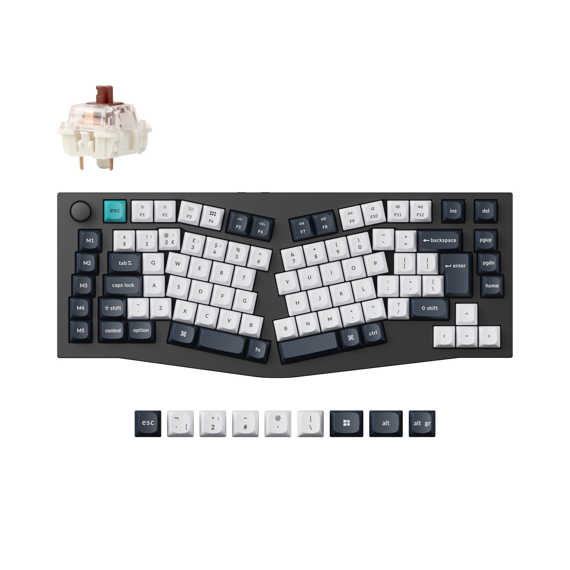 Keychron Q10 Max (Alice Layout) QMK Custom Mechanical Keyboard ISO