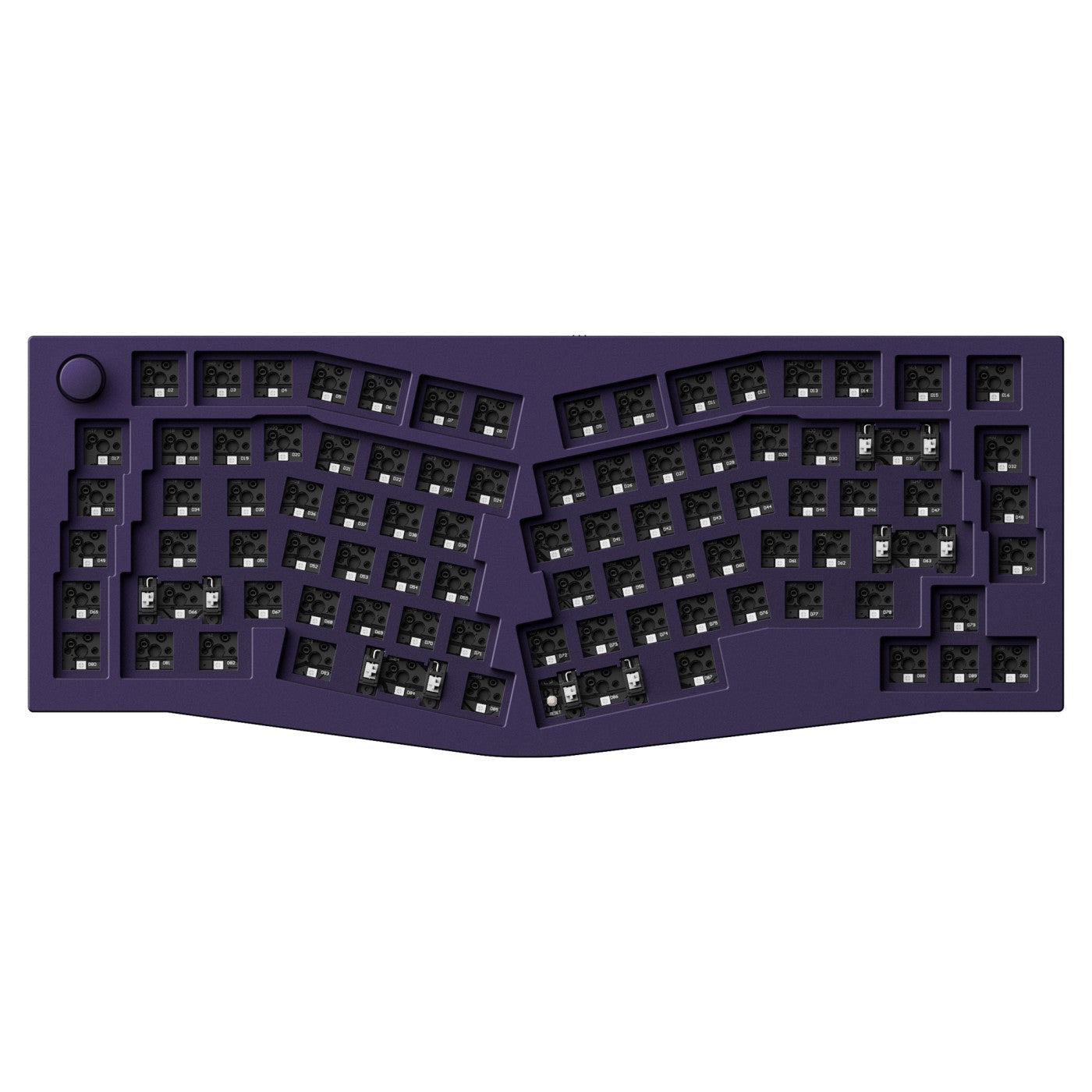 Keychron Q10 ベアボーンキット Purple Keychron Q10 Alice 75% Mechanical Keyboard | Kinetic Labs