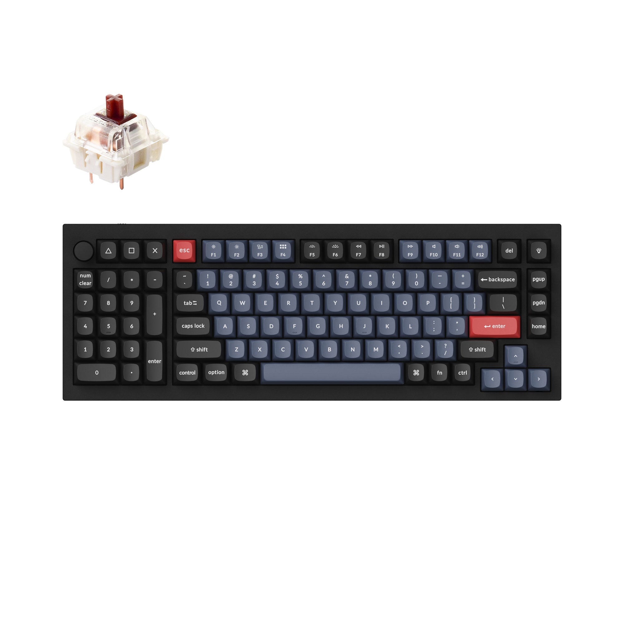 Keychron Q12 QMK Custom Mechanical Keyboard – Keychron Singapore