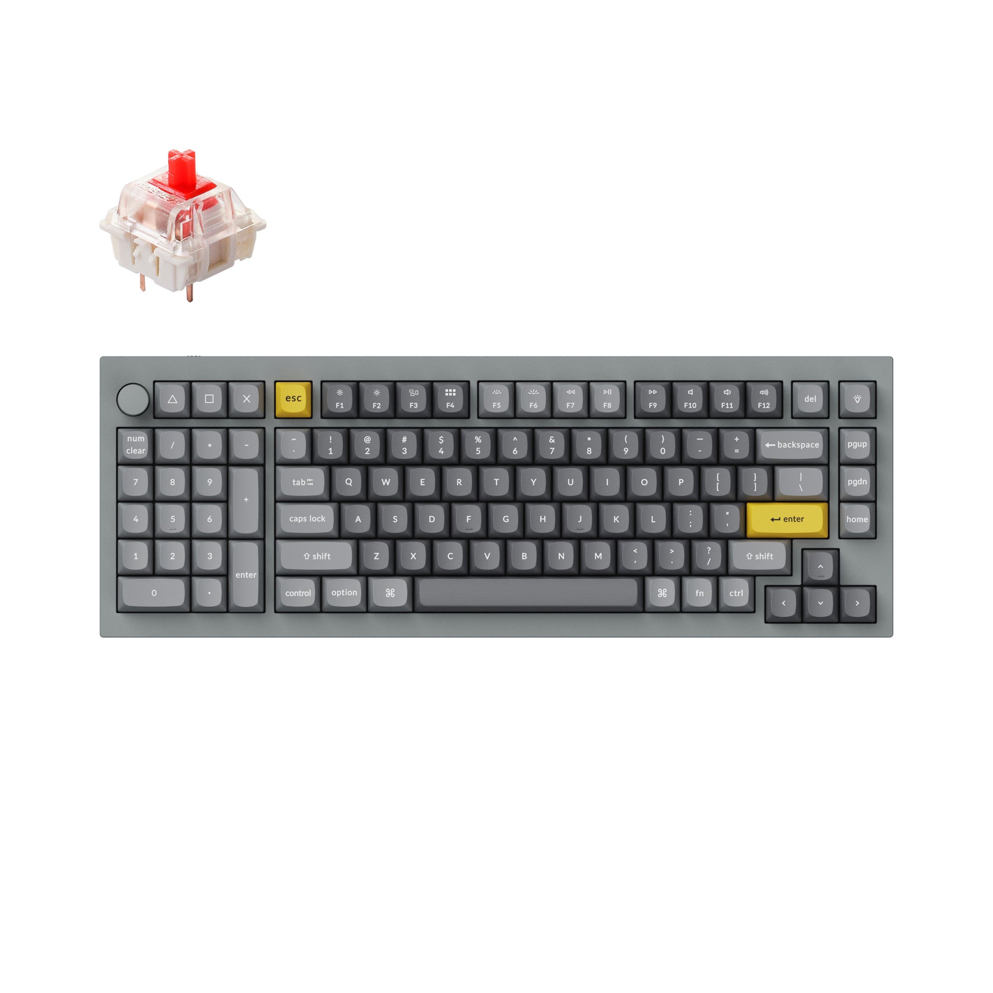 Keychron Q12 QMK Custom Mechanical Keyboard – Keychron Singapore