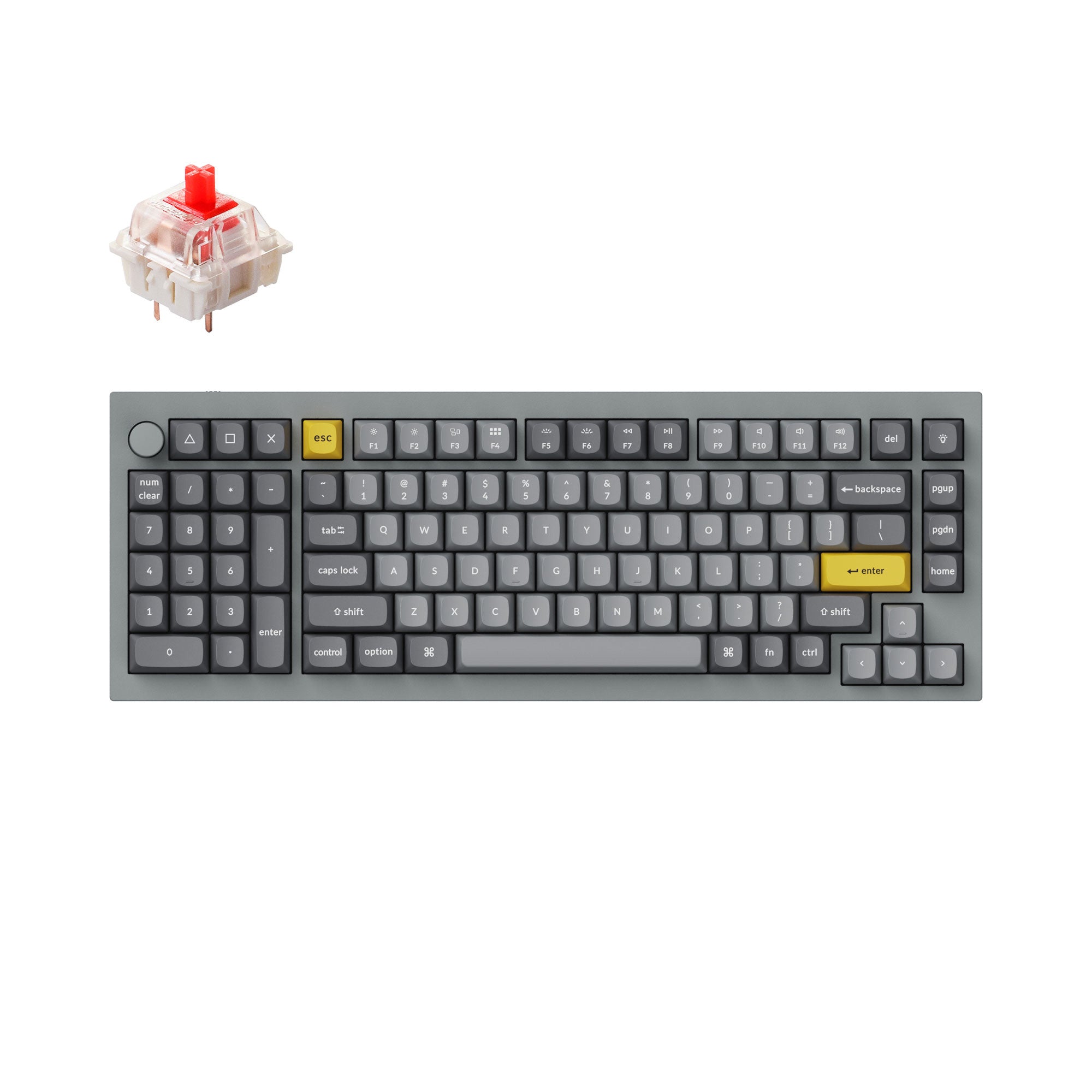 Keychron Q12 QMK Custom Mechanical Keyboard – Keychron Singapore