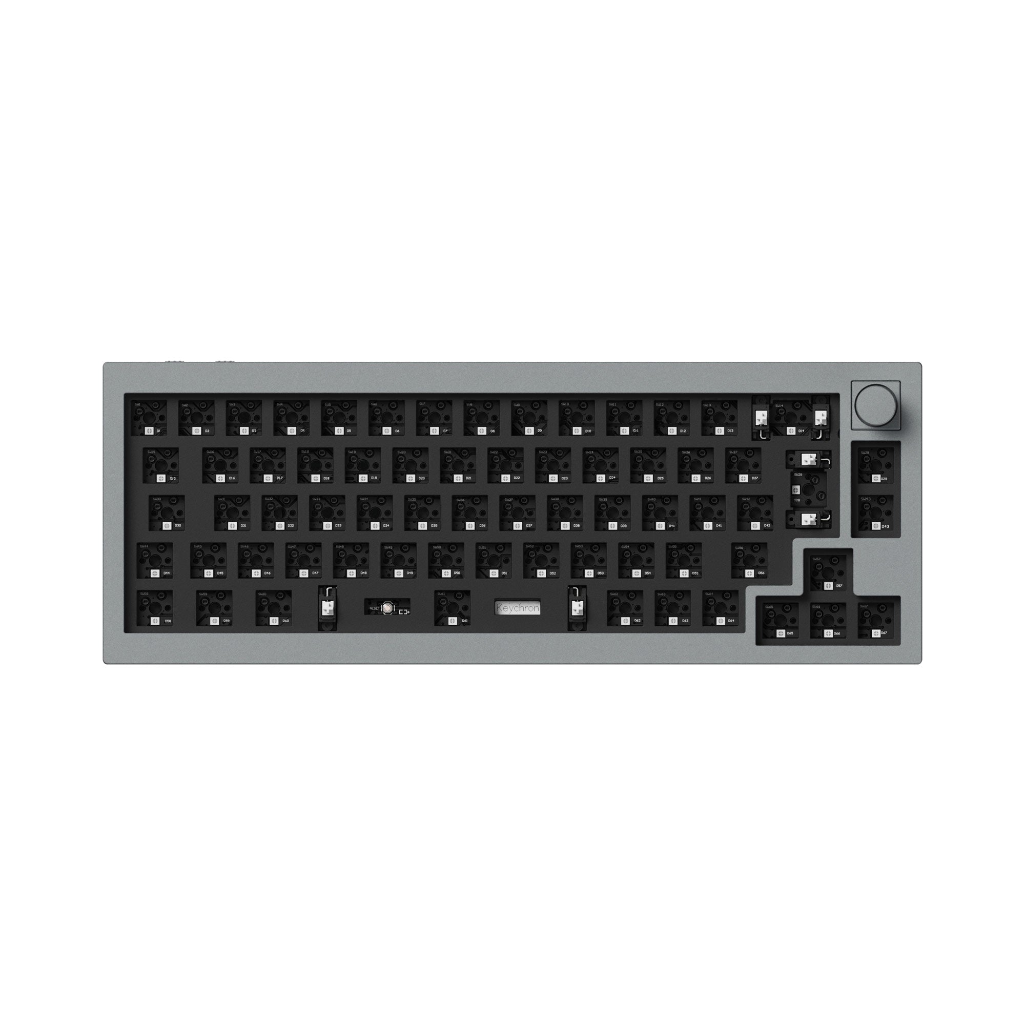 Keychron Q2 Pro QMK/VIA Wireless Custom Mechanical Keyboard ISO