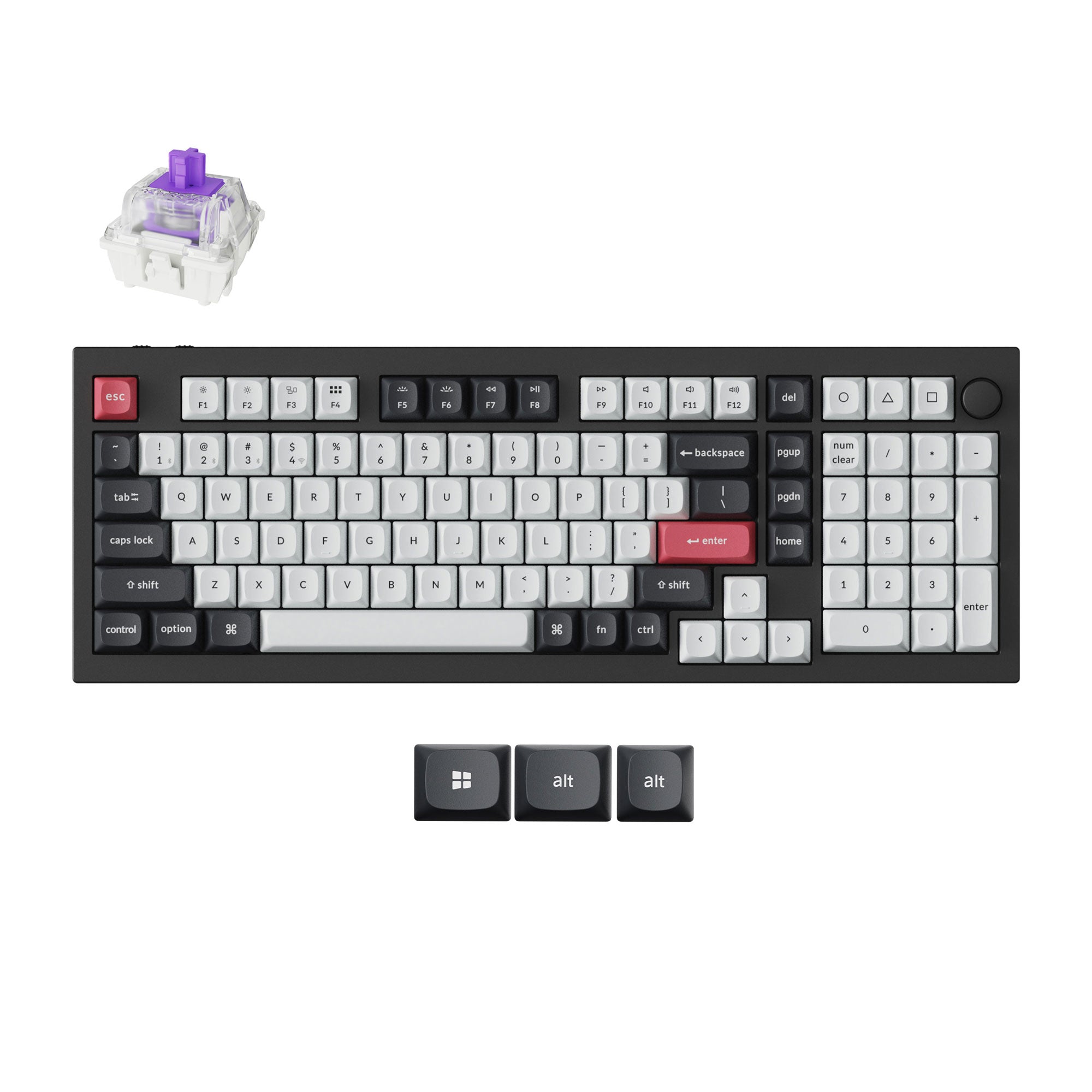 Keychron Q5 HE QMK Wireless Custom Keyboard – Keychron Singapore