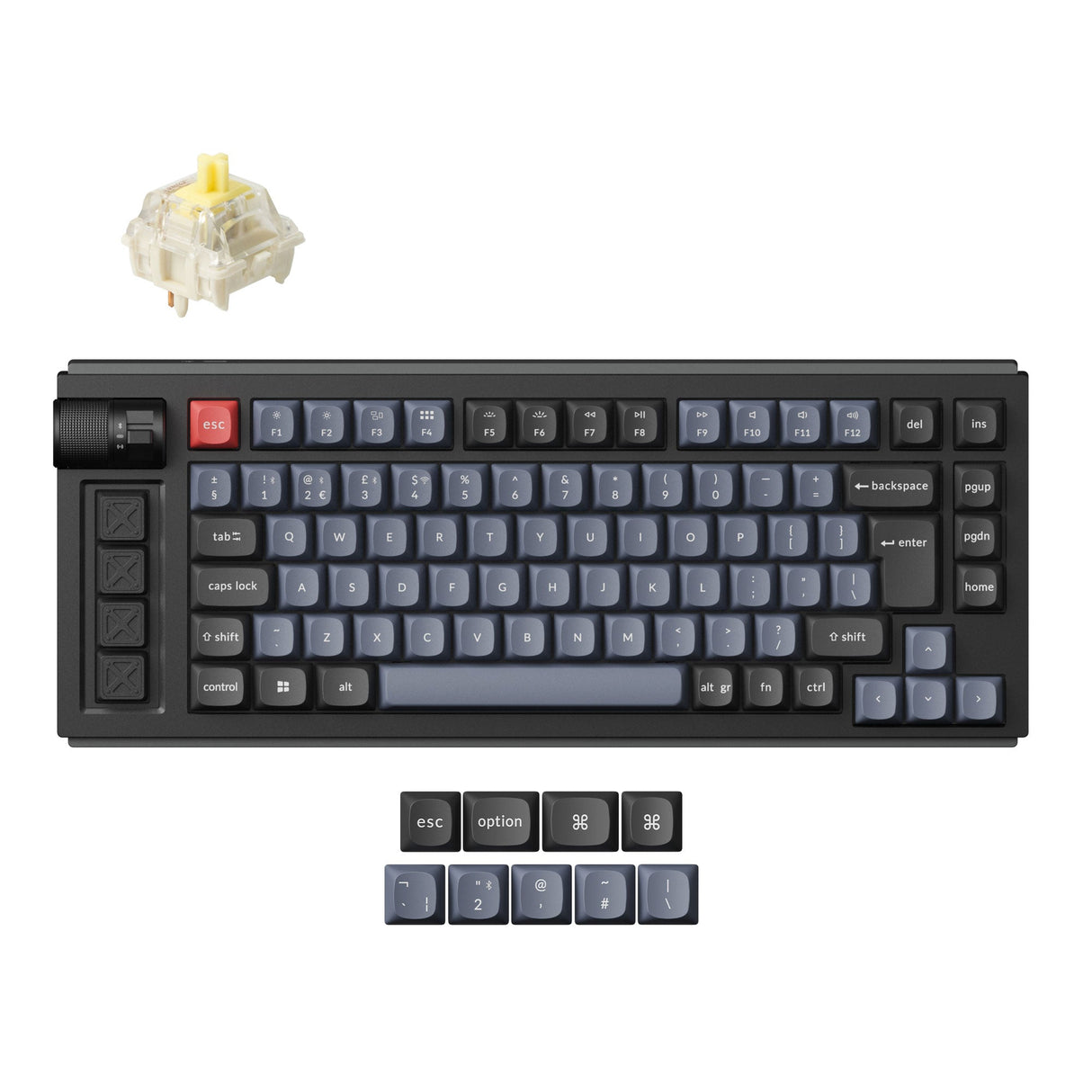 Lemokey L1 QMK Wireless Custom Mechanical Keyboard ISO Layout Collecti