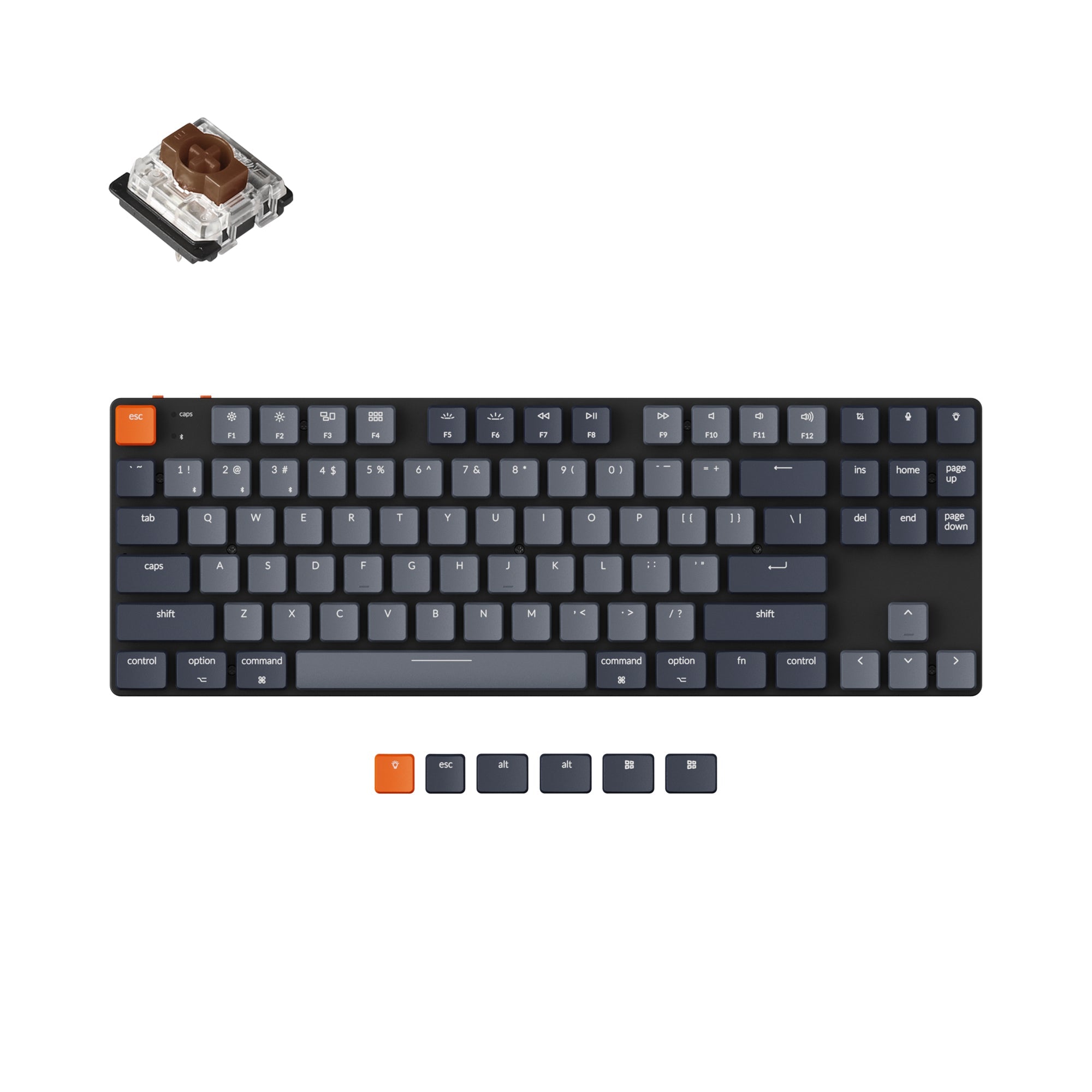 キーボード　Keychron K1 SE K1SED1 キーキャップ PBT07 Keychron K1 SE Wireless Mechanical Keyboard (Version 5) – Keychron