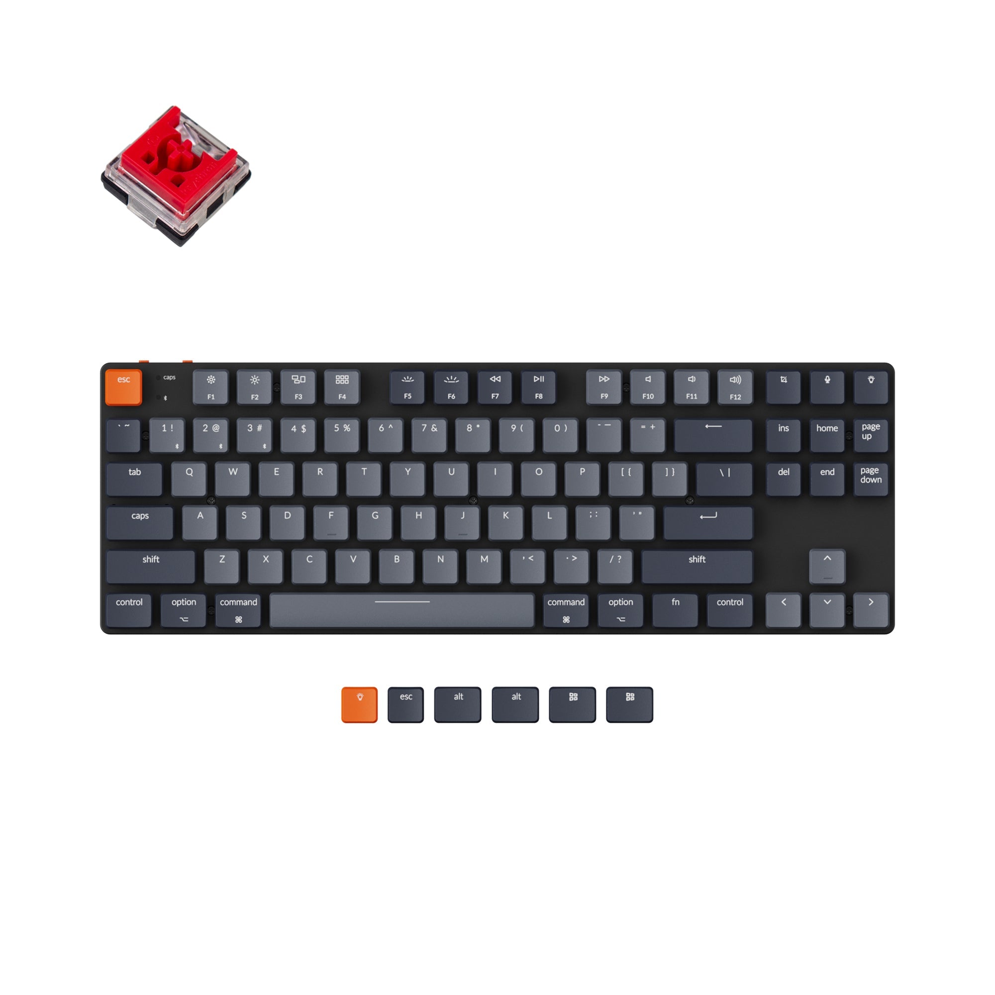 キーボード Keychron K15 Max Red Linear K15M-A1-US キーボード Keychron K15 Max Red Linear K15M-A1-US Keychron