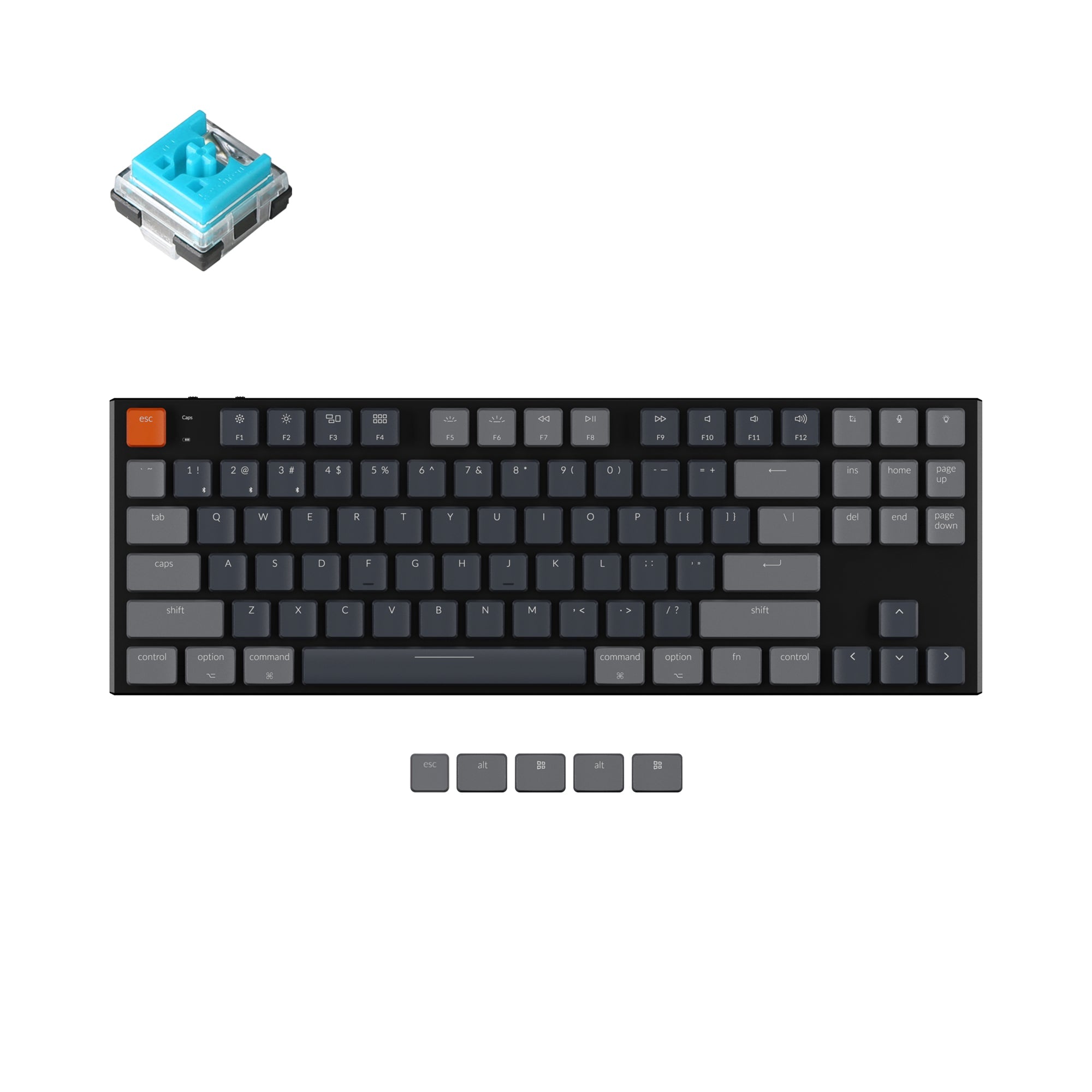 【美品】Keychron K1 ワイヤレス・メカニカルキーボード Keychron K1 Wireless Mechanical Keyboard – Keychron Singapore