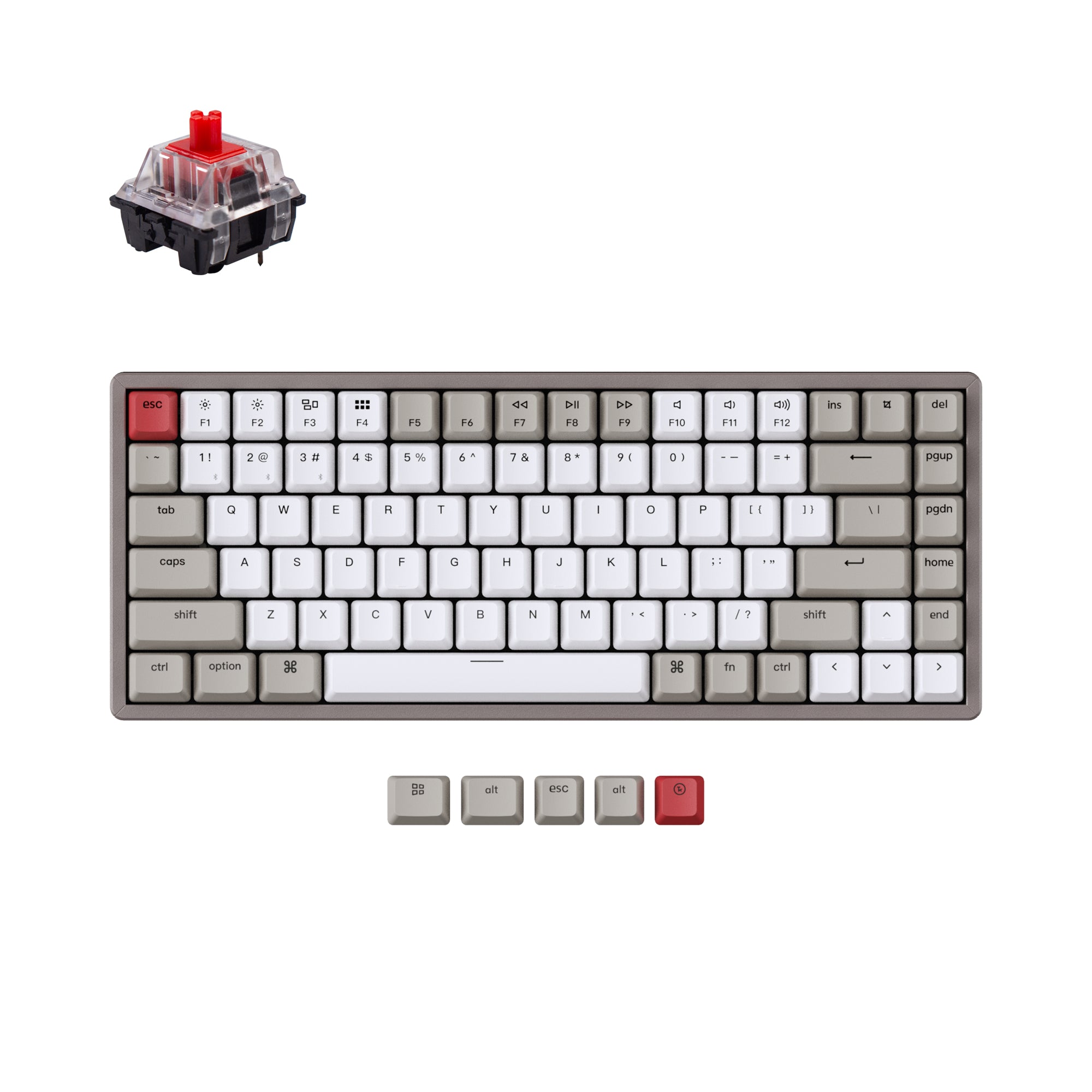 Keychron K2 Non-Backlight Wireless Mechanical Keyboard – Keychron