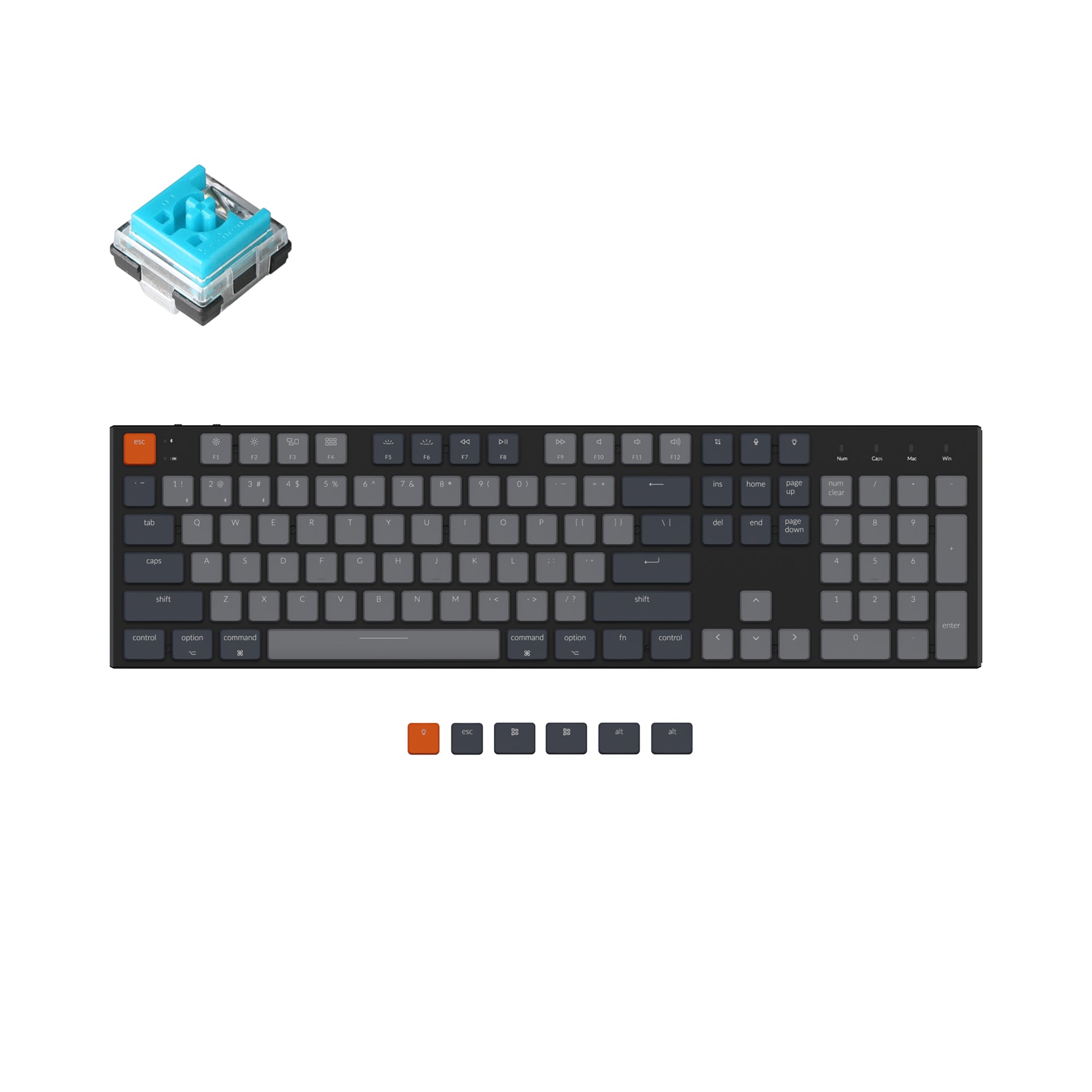 Keychron K5 Wireless Mechanical Keyboard – Keychron Singapore
